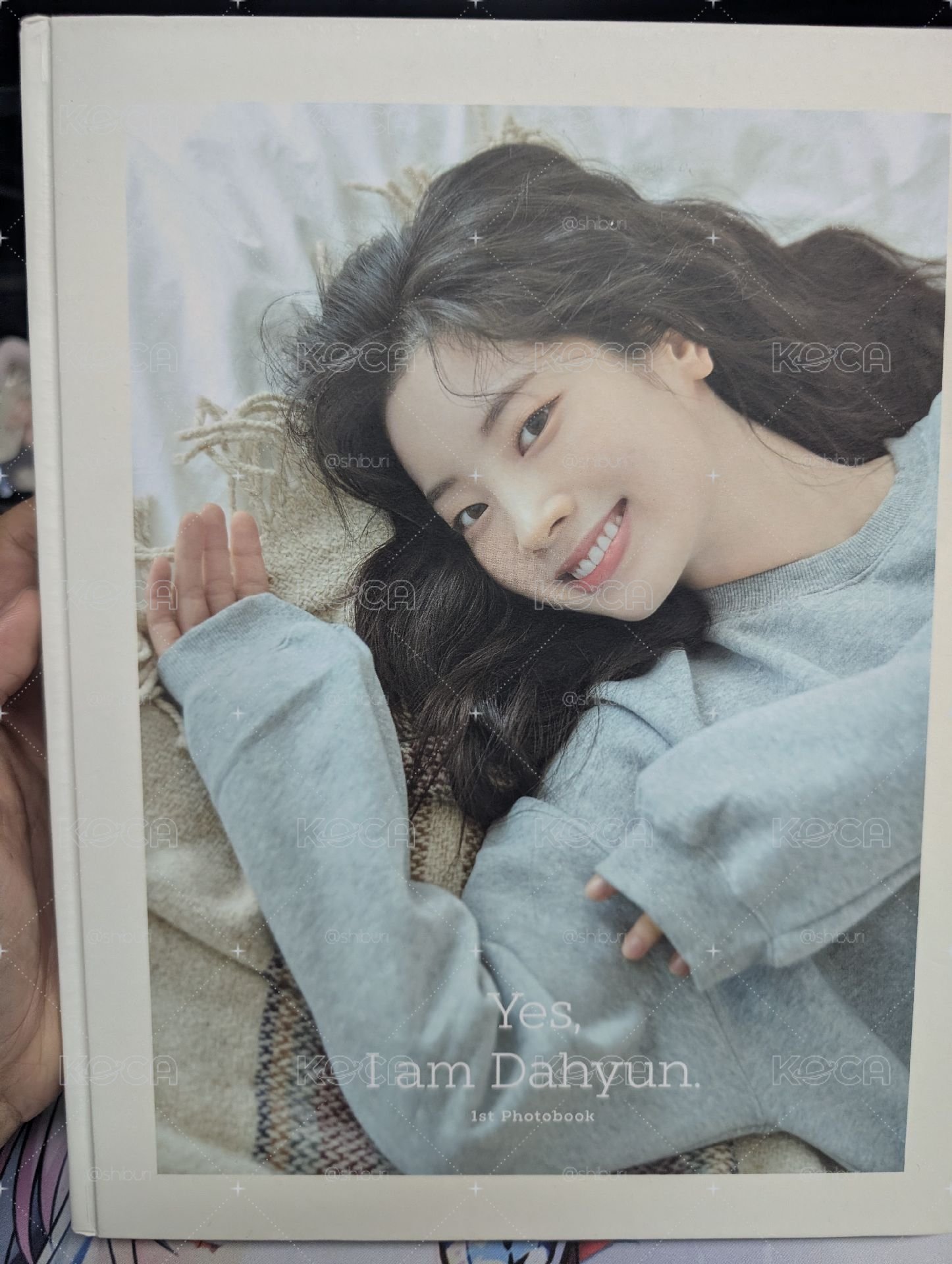 Yes I am Dahyun 白版 附小卡、資料夾 無風琴