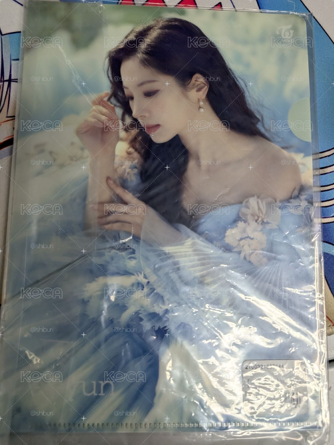 Yes I am Dahyun 白版 附小卡、資料夾 無風琴