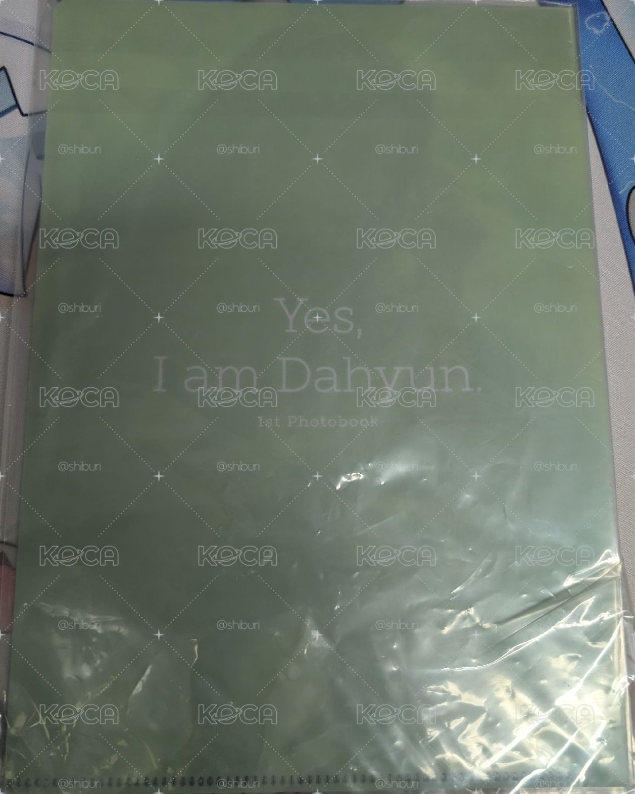 Yes I am Dahyun 白版 附小卡、資料夾 無風琴