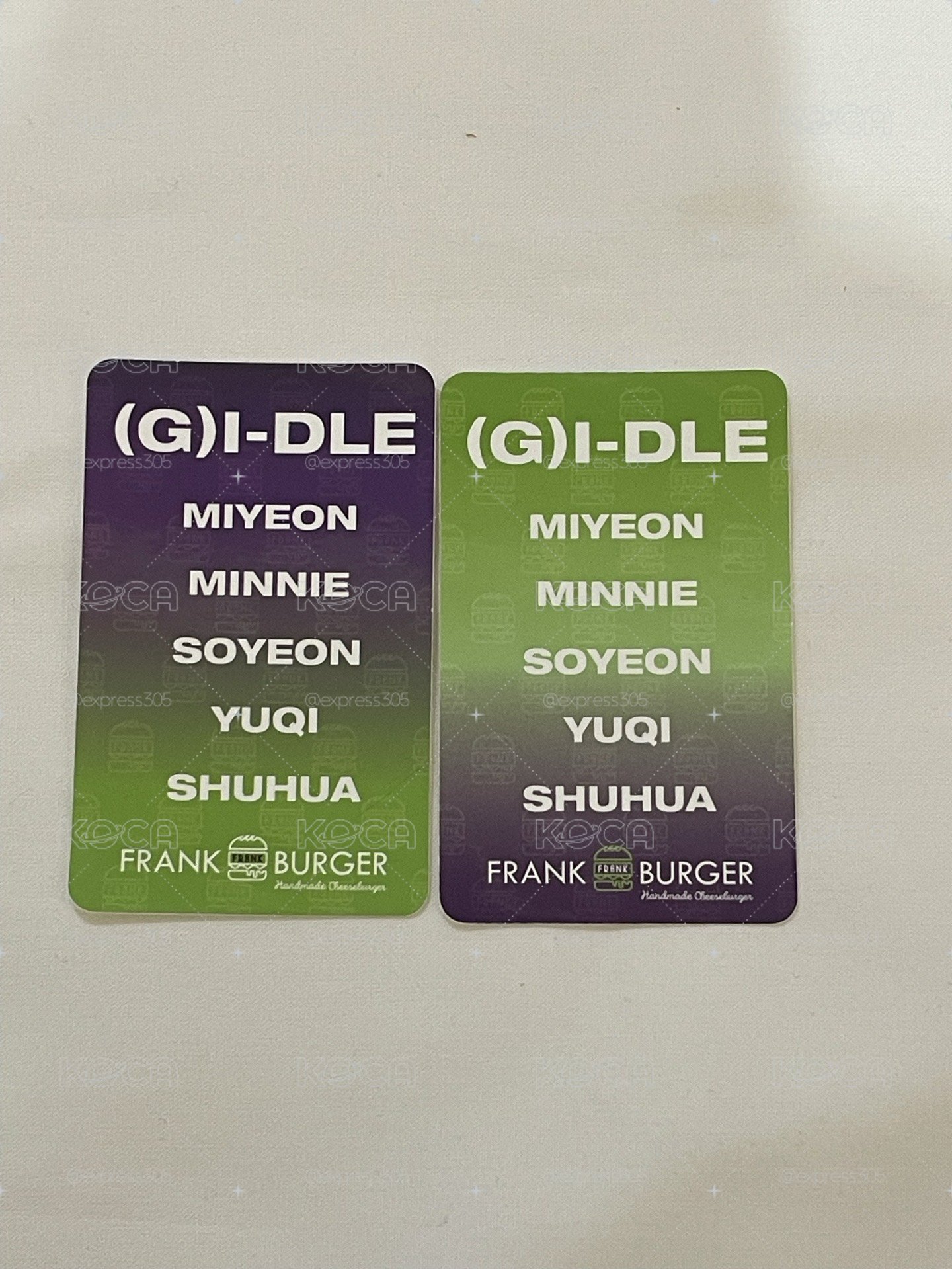 漢堡卡貼紙