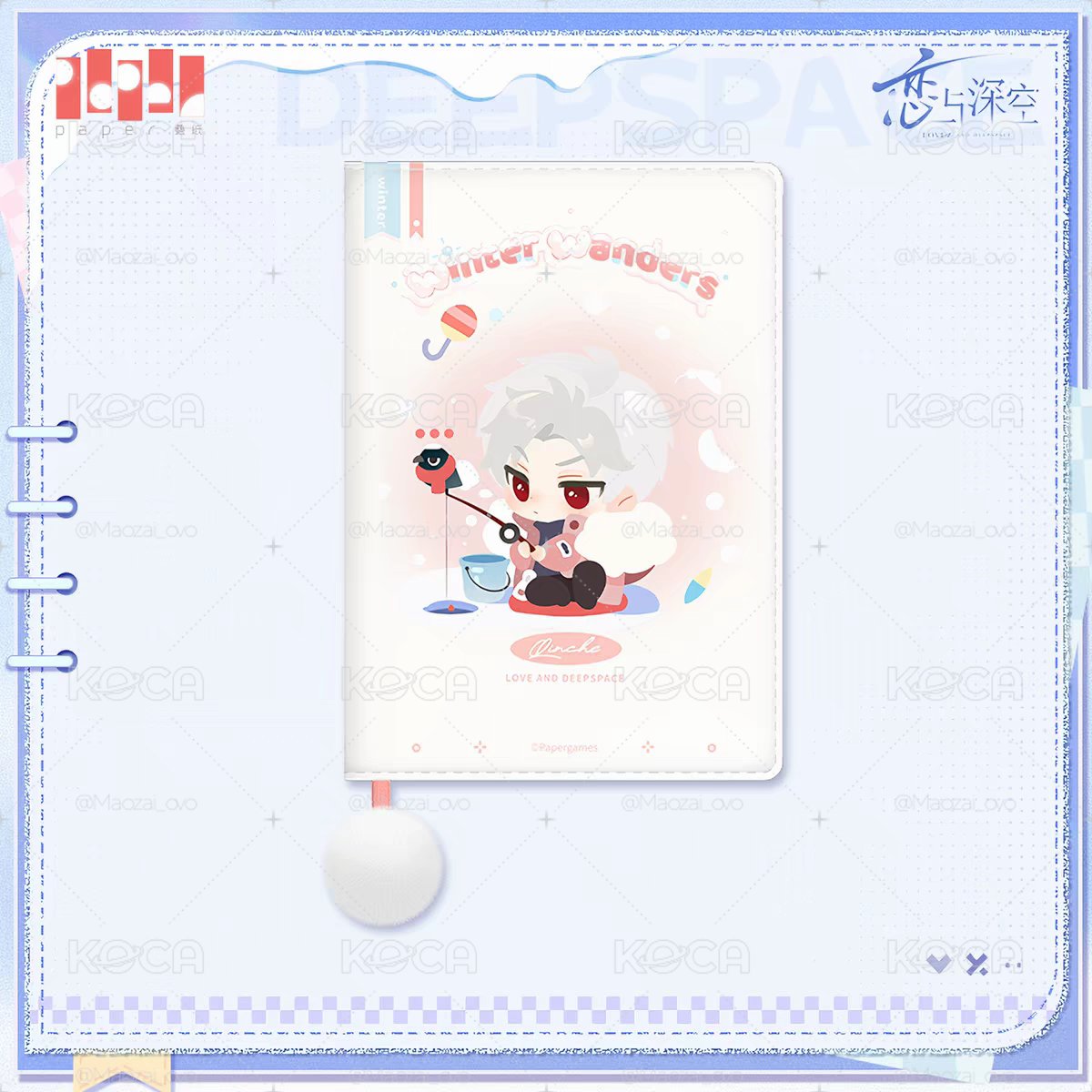 ฅ^ ･ﻌ･ ^ฅ 【現貨】戀與深空 漫冬行季系列 口袋日程本 秦徹