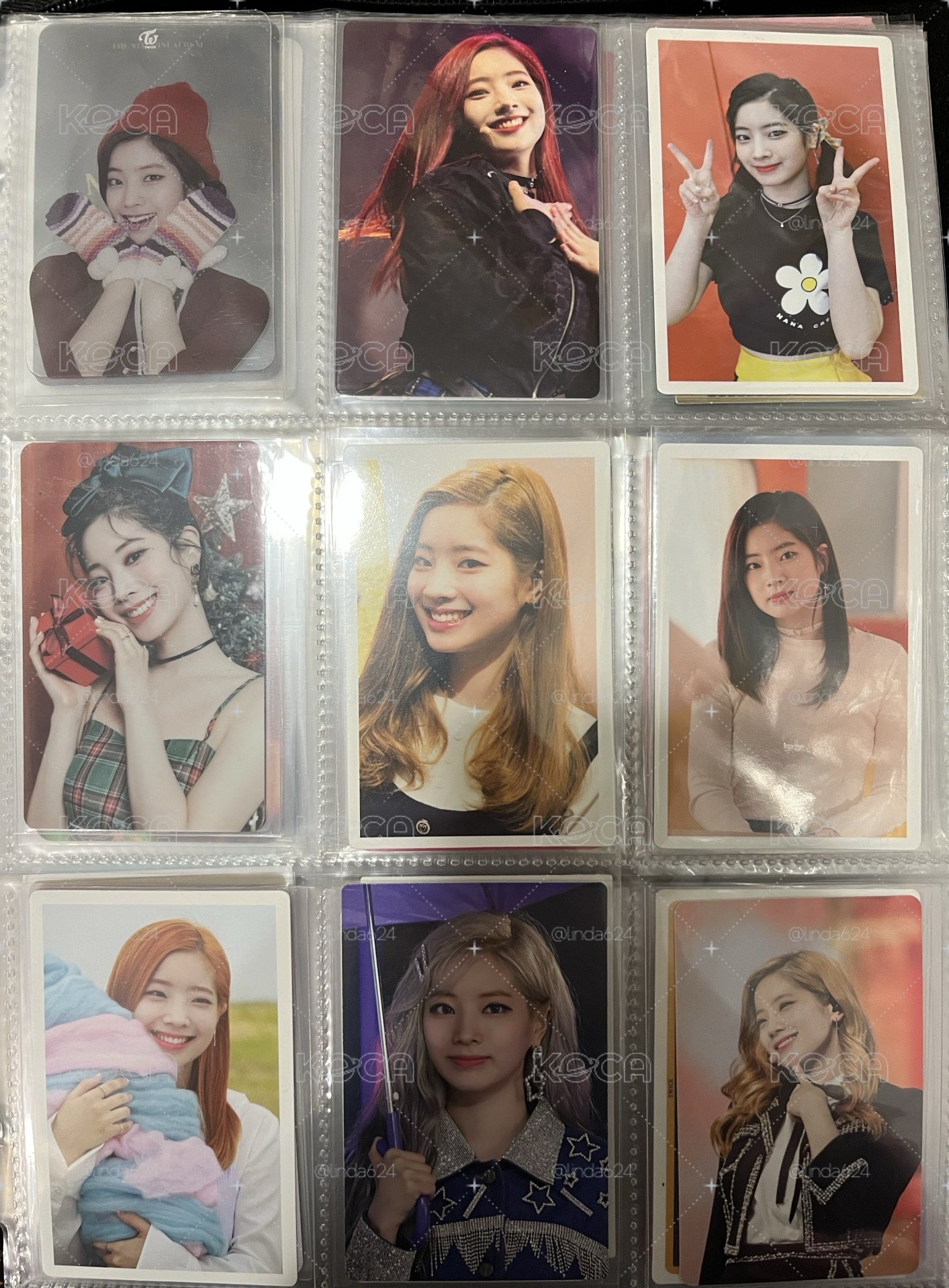 twice 多賢 專輯 花絮小卡