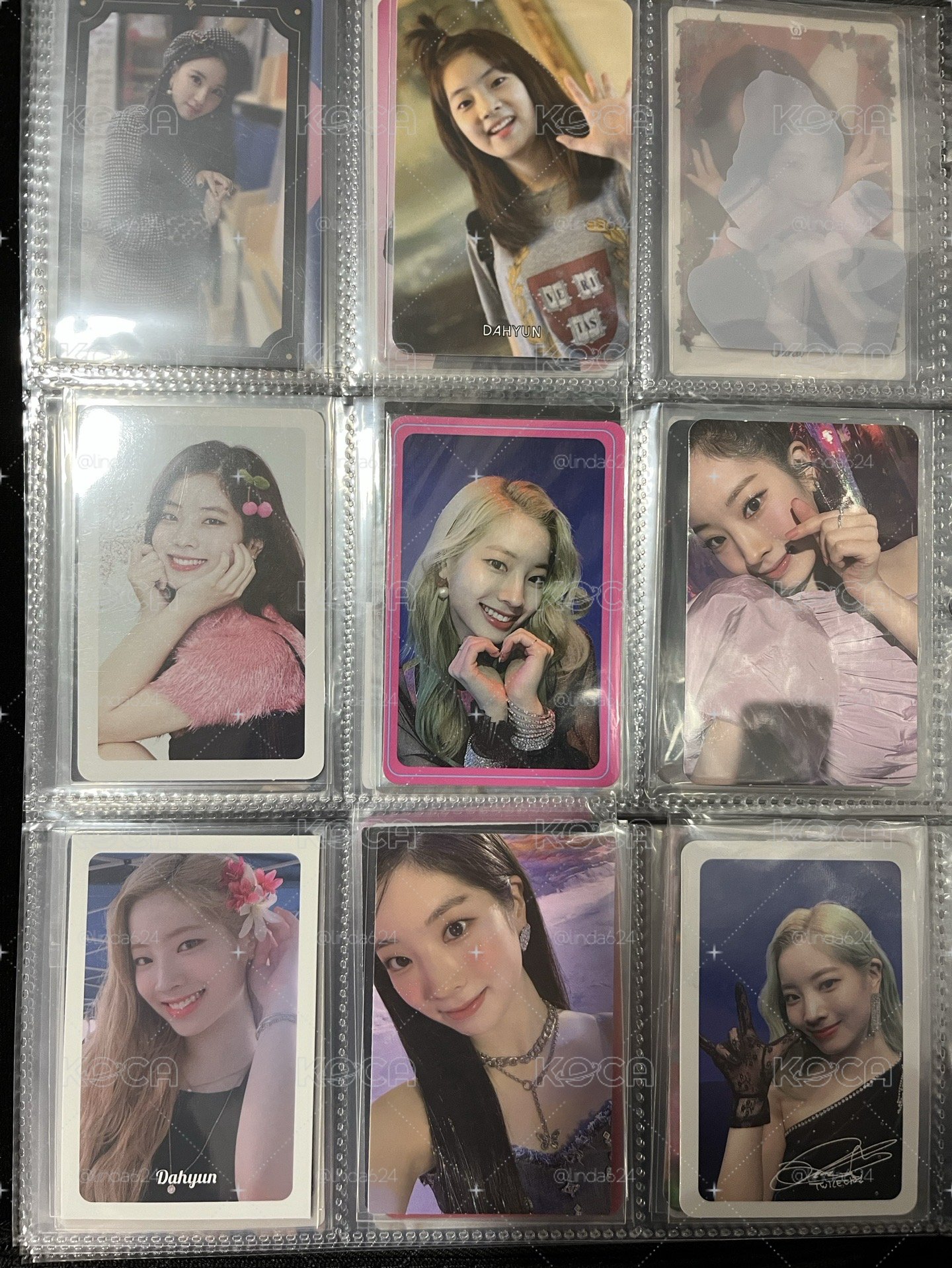 twice 多賢 專輯 花絮小卡