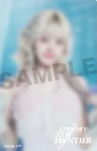 世巡 JYP JAPAN 線上F賞 貼紙 上排/藍底/A