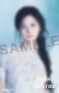 世巡 JYP JAPAN 線上F賞 貼紙 上排/藍底/A