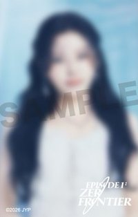 世巡 JYP JAPAN 線上F賞 貼紙 上排/藍底/A