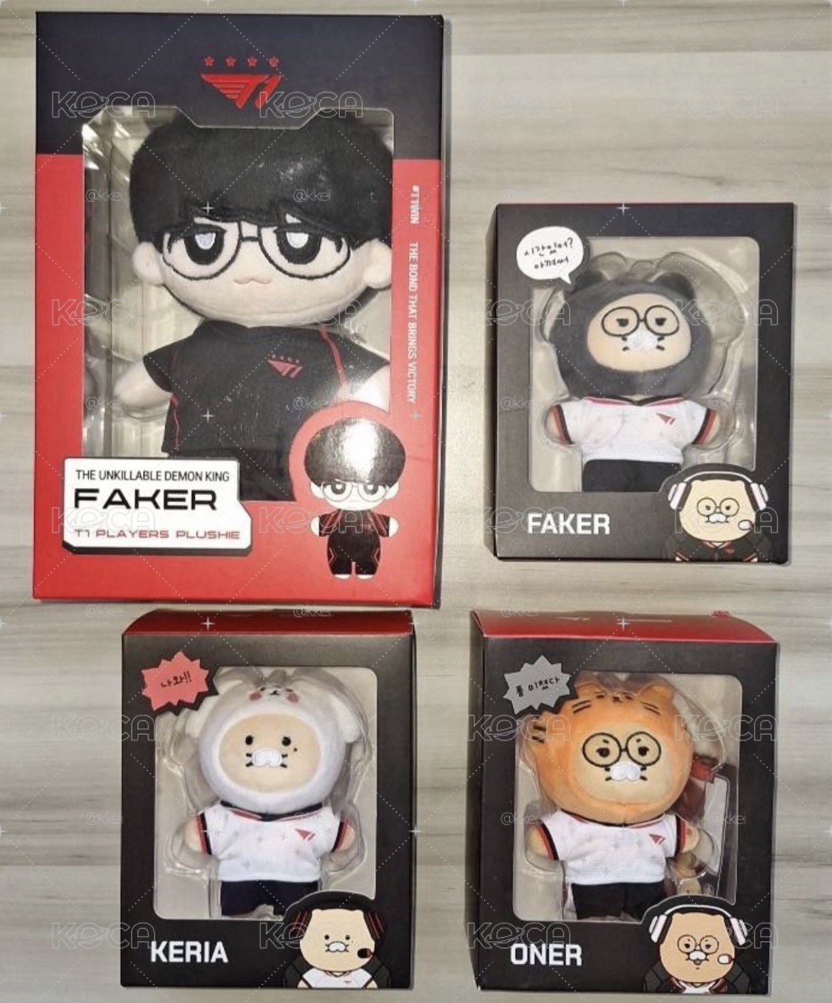 T1 Faker棉花娃 kakao一代faker Oner Keria 
