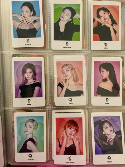 TWICE 三巡東蛋周邊卡