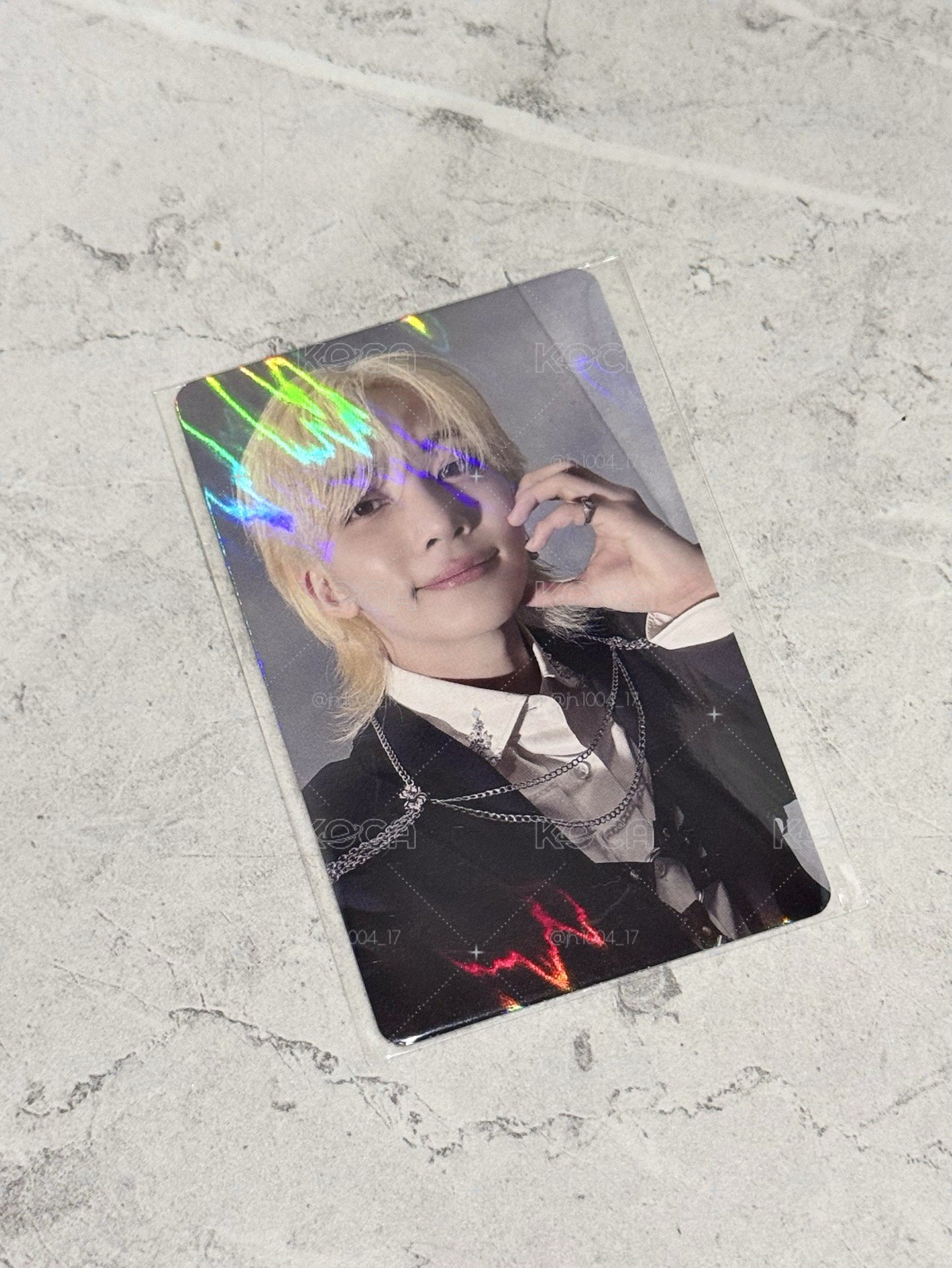 💎SVT 金髮漢 哈尼嘿 消費期限 JP wvs 特典閃卡 