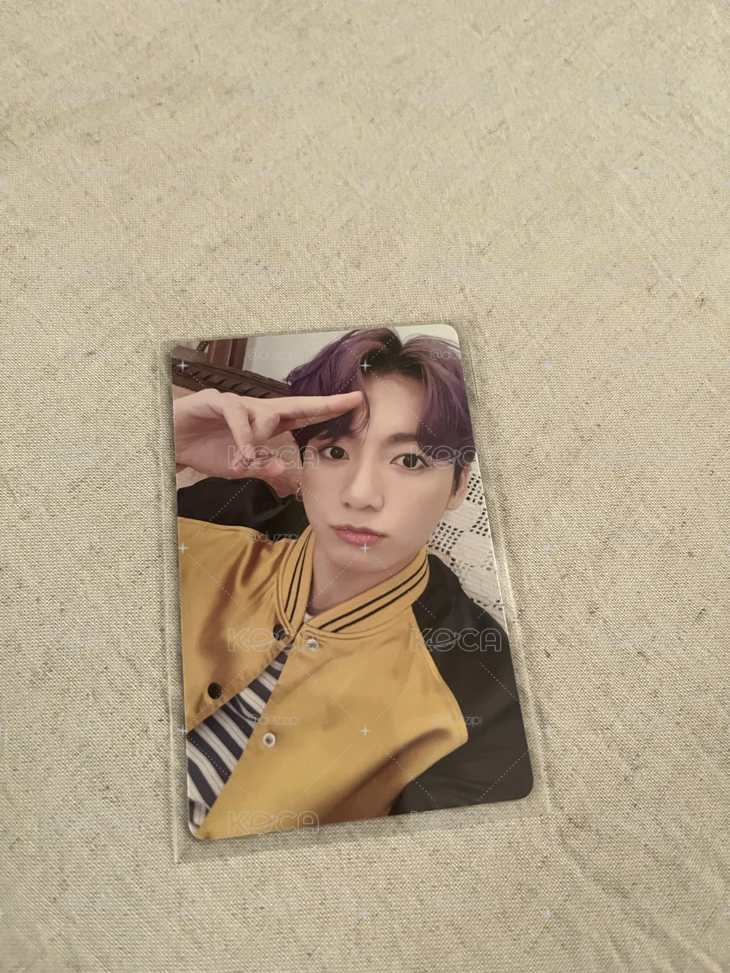 BTS 柾國 DECO KIT 周邊卡