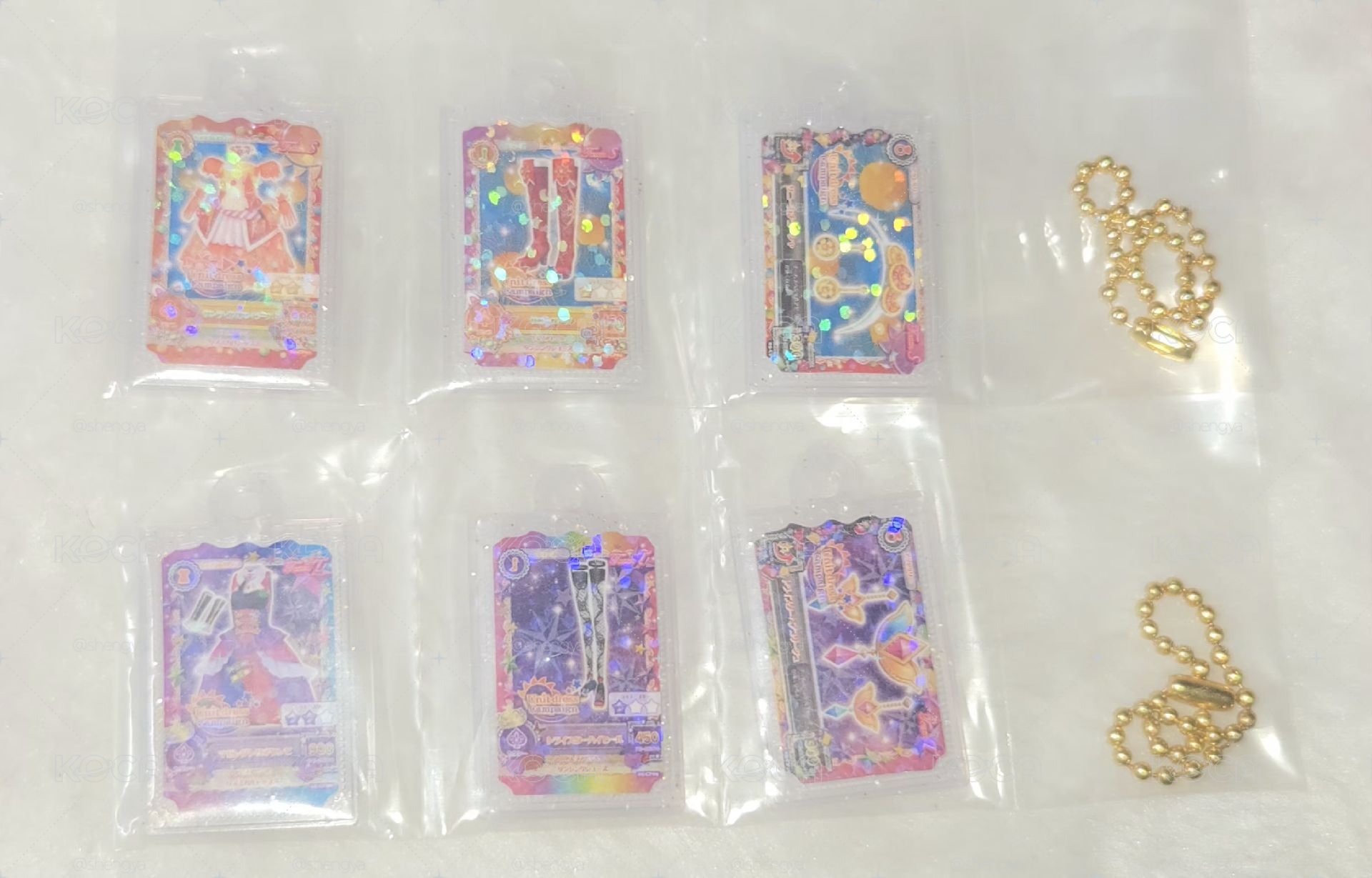 偶像學園扭蛋兩個一起賣