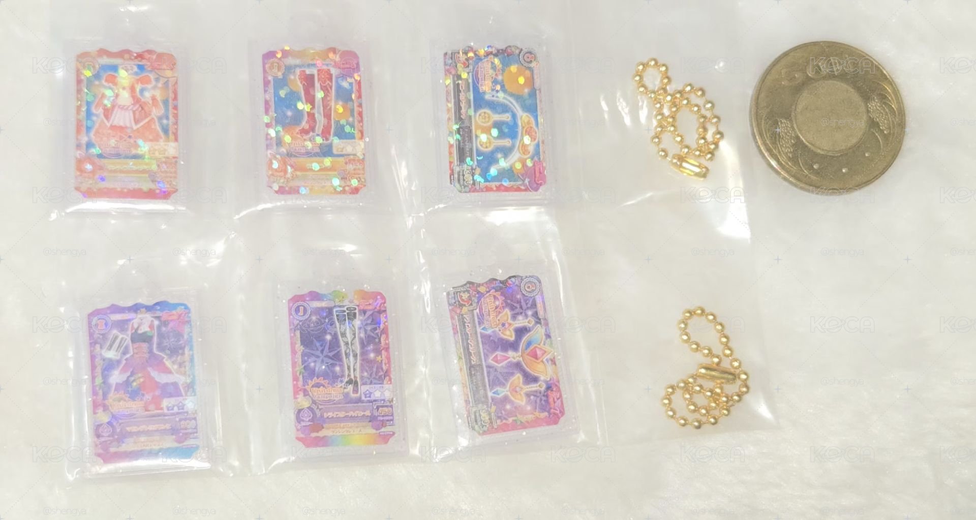 偶像學園扭蛋兩個一起賣