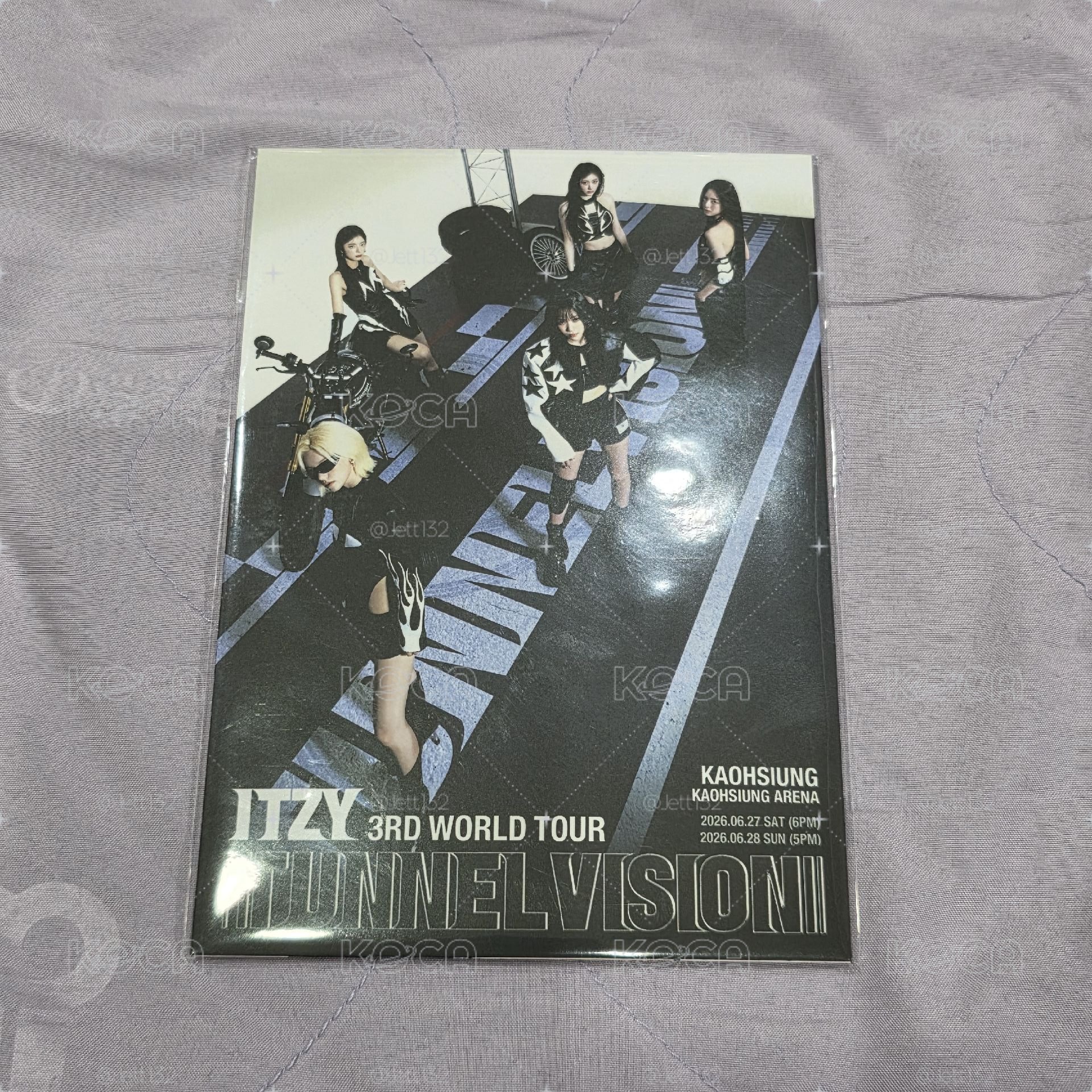 ITZY 三巡 高雄場 Day1 明信片