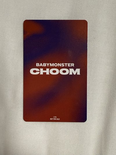 💕BABYMONSTER 露  2026-27世巡 日本快閃 滿額卡 