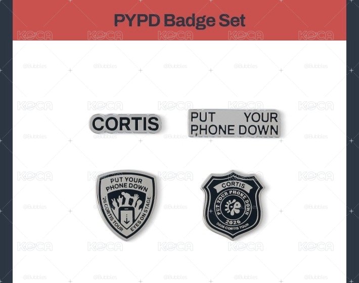 26’巡迴 PYPD 徽章 （現貨）