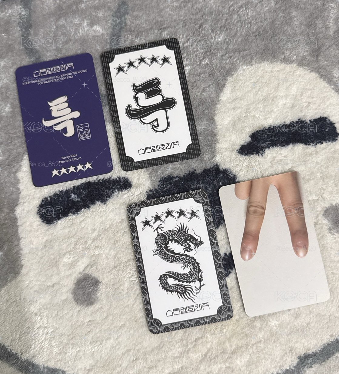 彬🐷🐰 五星系列專卡四張不拆