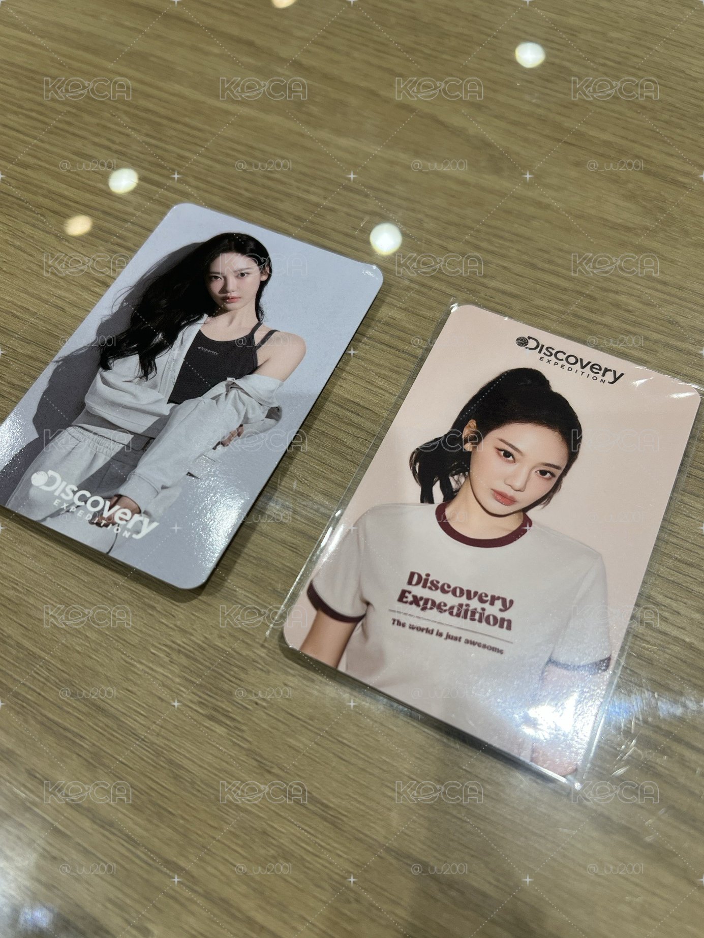Ning Ning 代言小卡