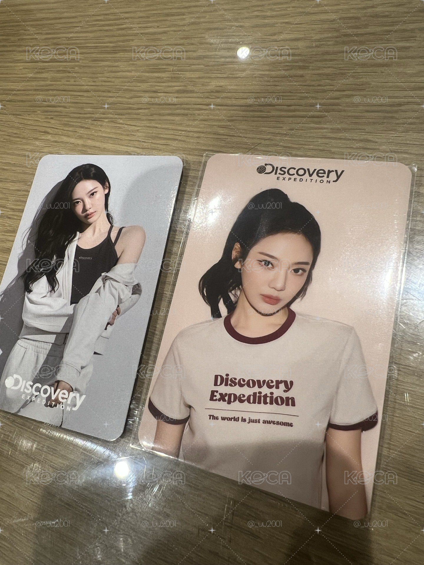 Ning Ning 代言小卡
