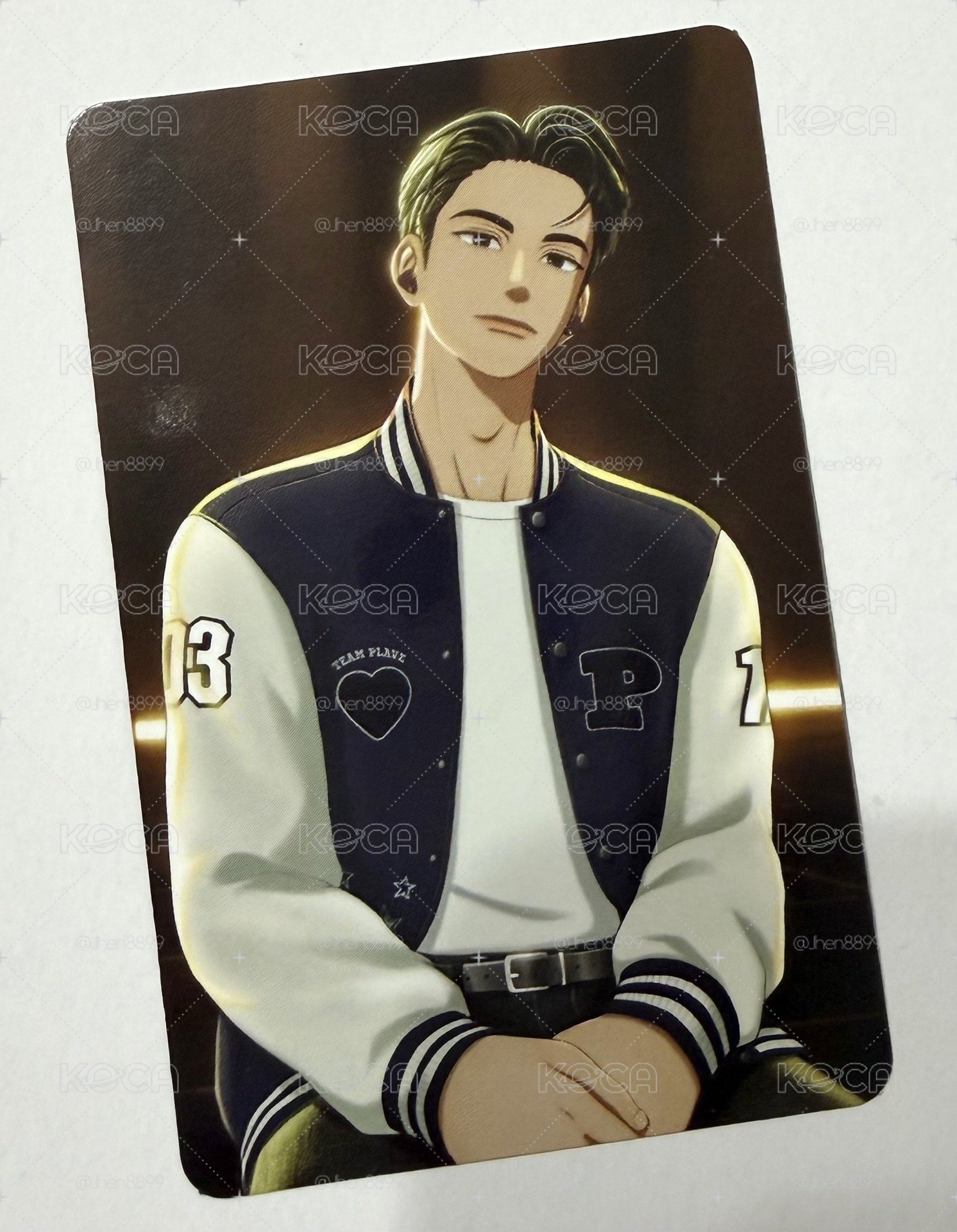 PLAVE 棒球外套小卡 🖤
