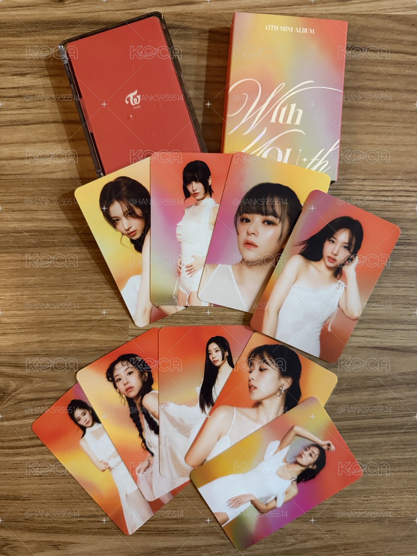 TWICE 迷你13 電子專輯橘版