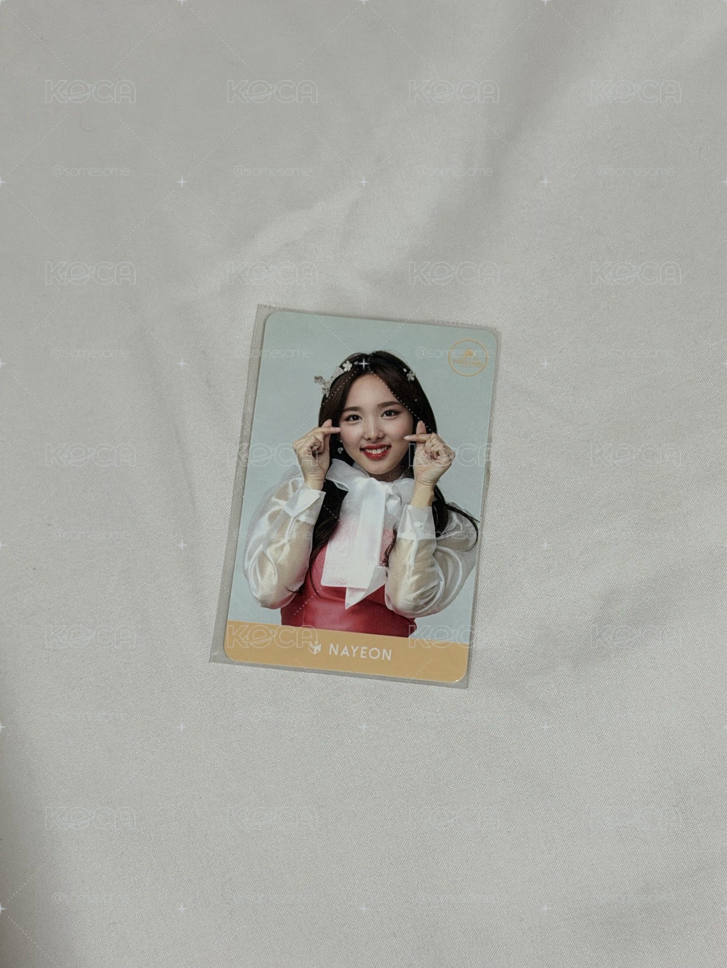 twice 娜 一巡、一巡安可周邊卡