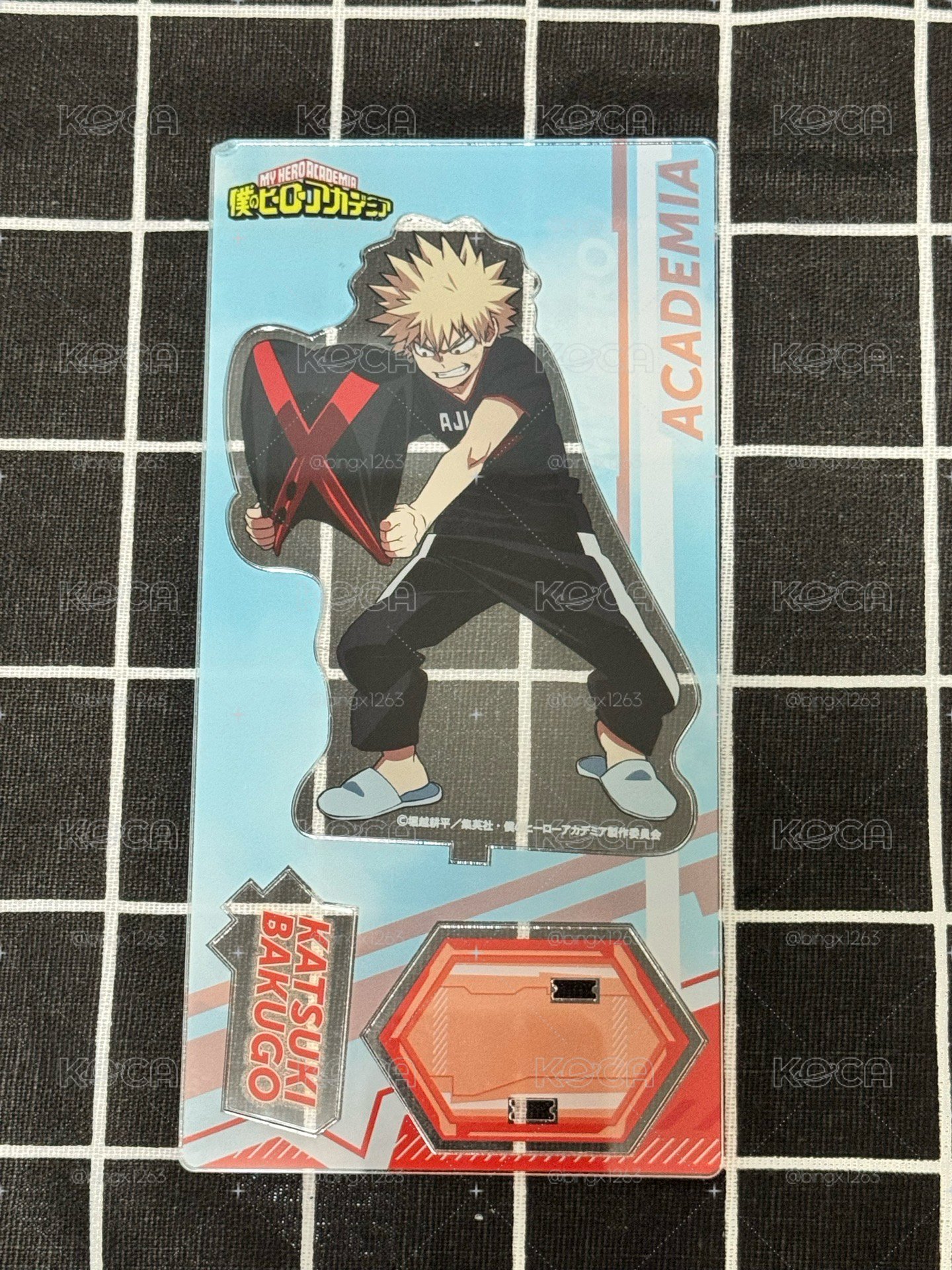 爆豪勝己私服洗滌立牌