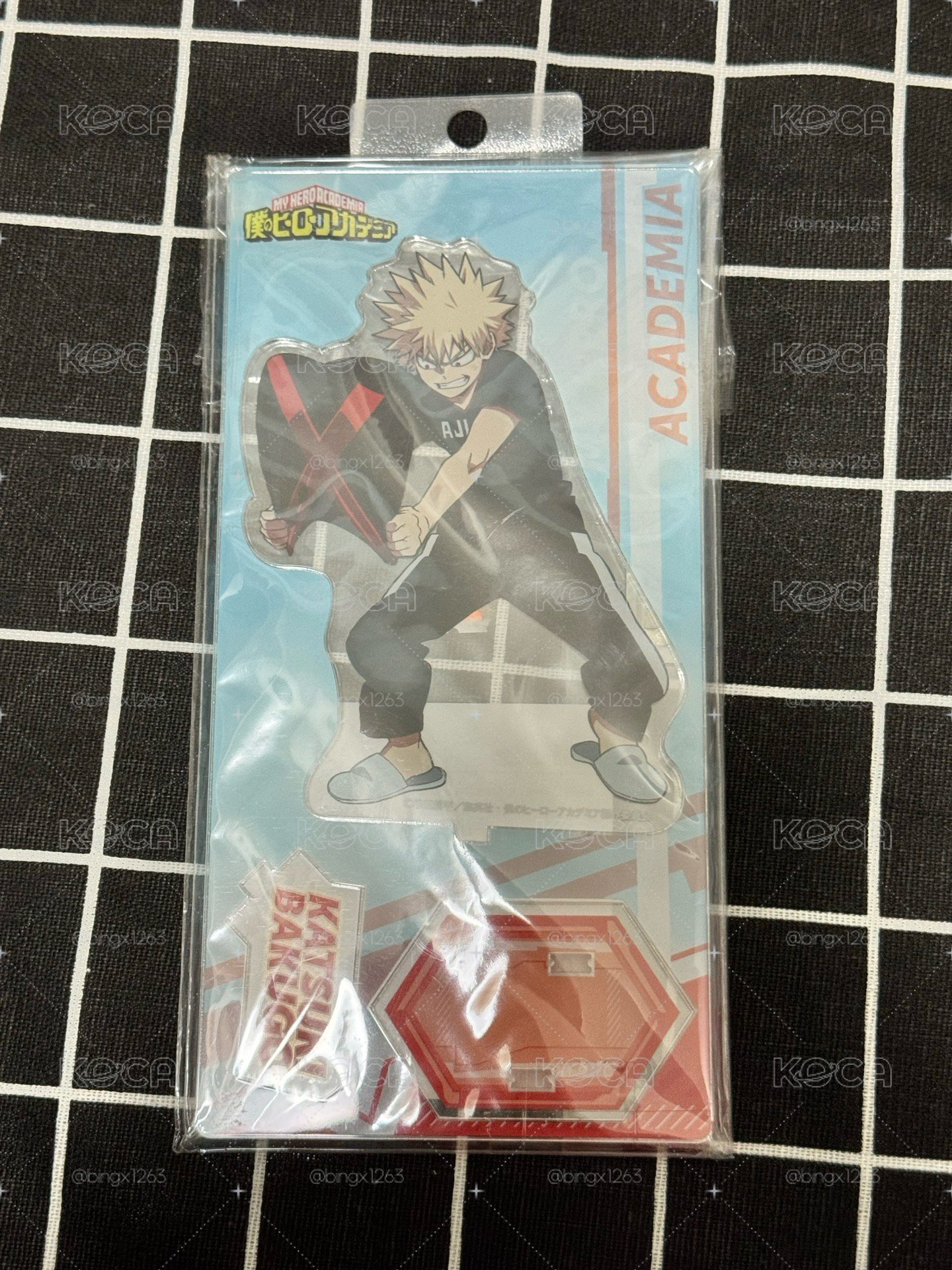 爆豪勝己私服洗滌立牌