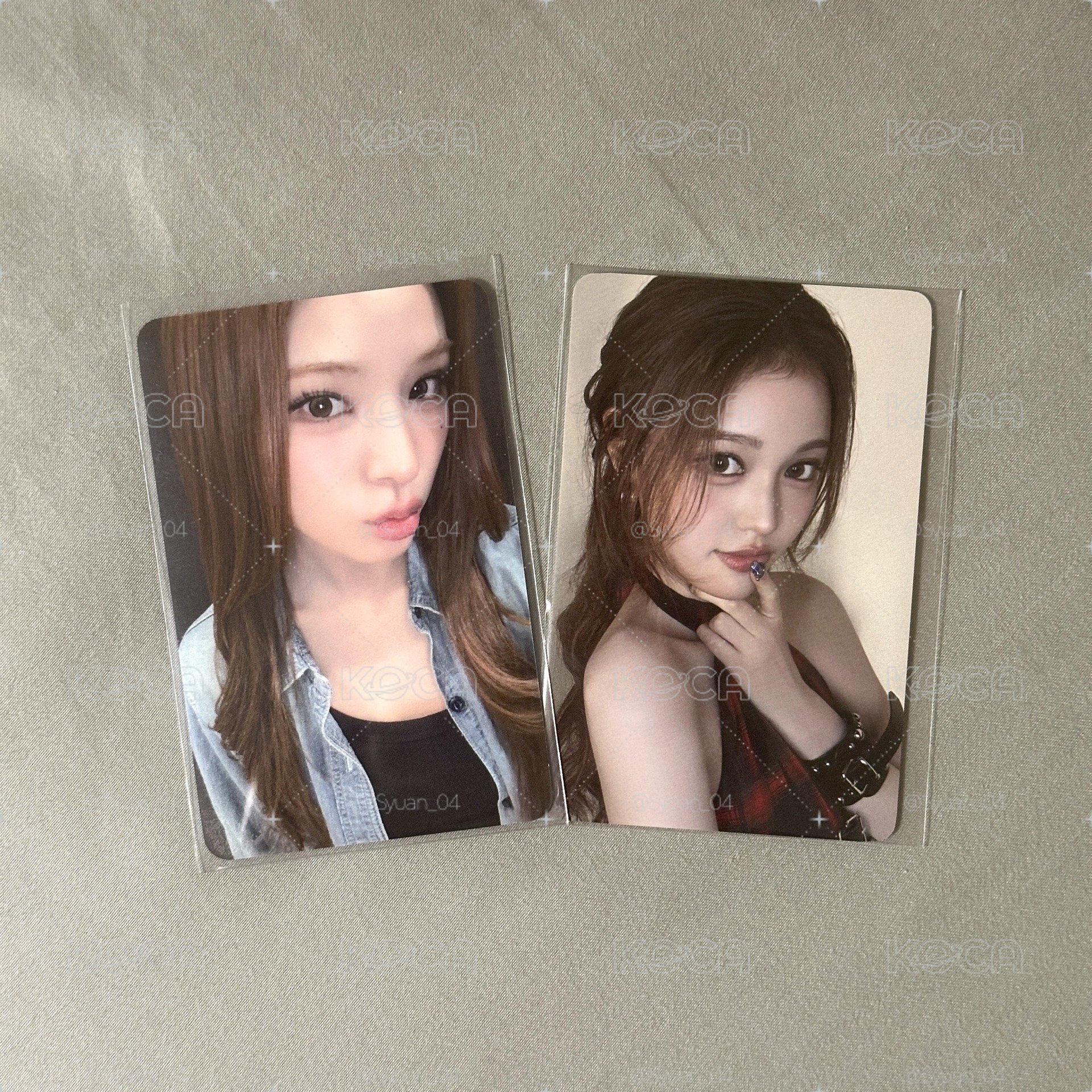 izna 快閃店小卡 麥滿額卡/菲卡套卡