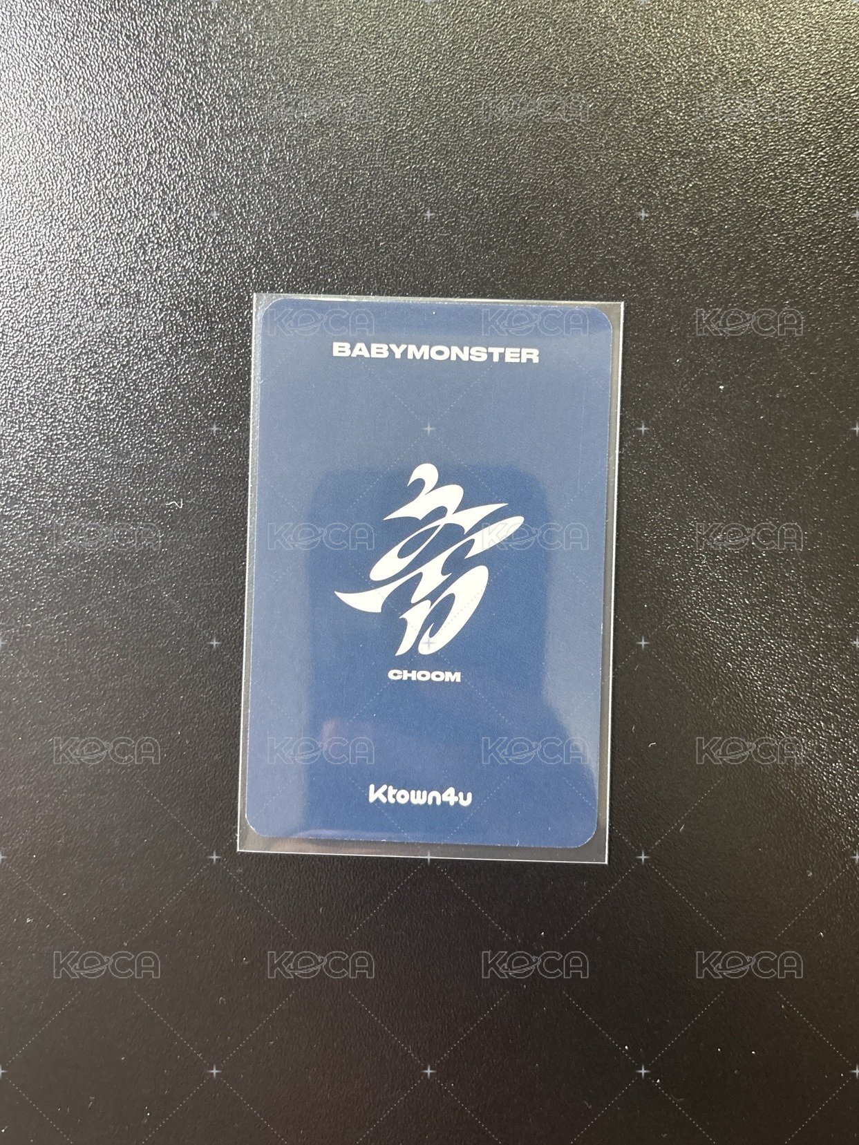 춤 (CHOOM) k4 el yg wvs 通用官拍 特典卡 B ver.