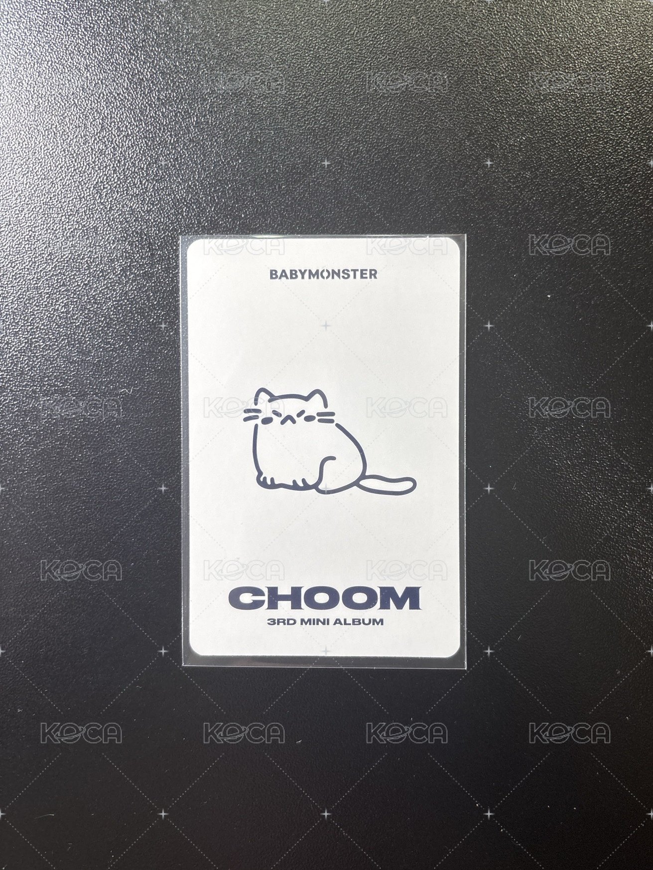 춤 (CHOOM) 全通路 單封預售禮 特典卡 