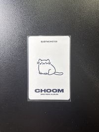 춤 (CHOOM) 全通路 單封預售禮 特典卡 