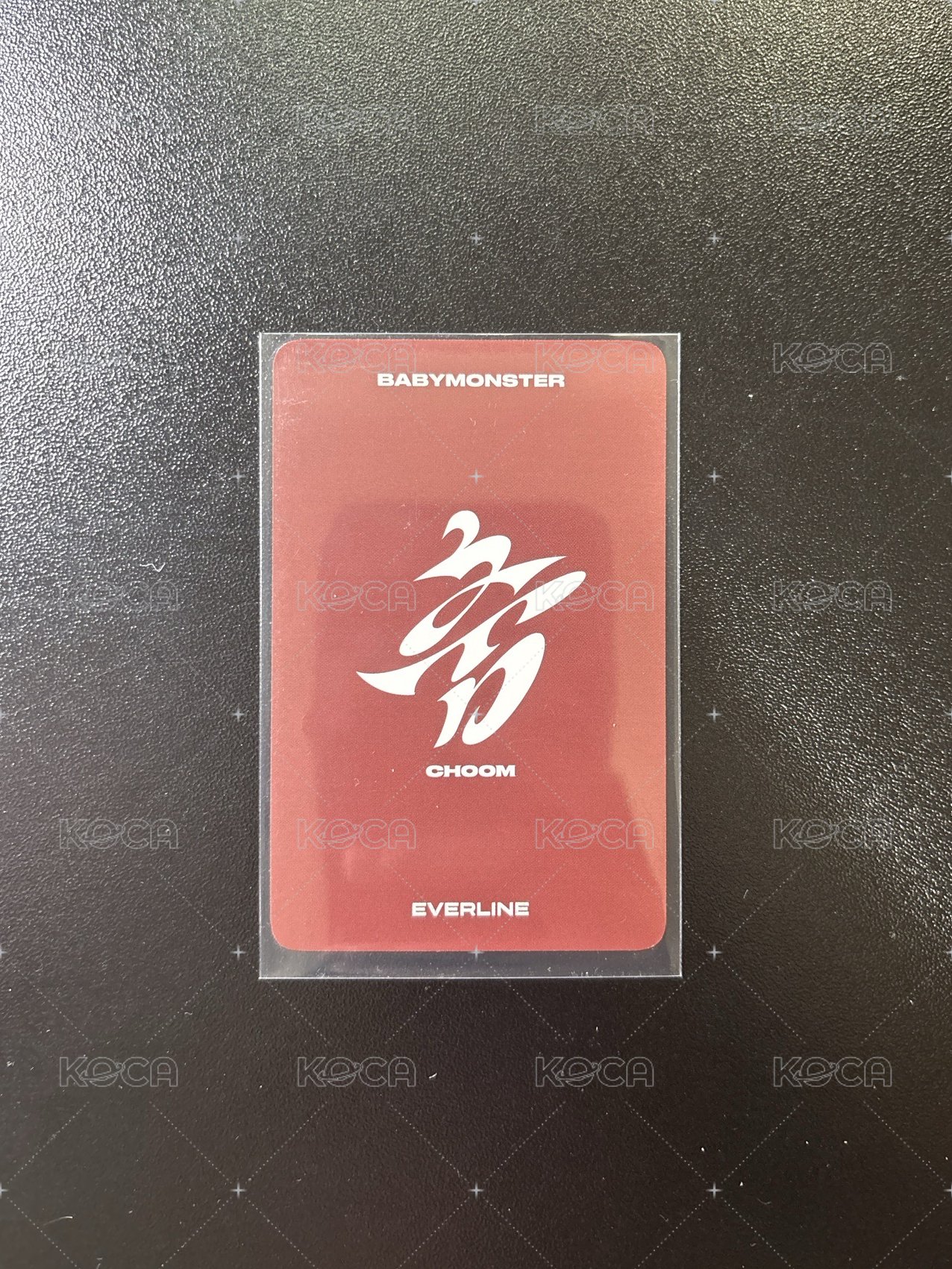 춤 (CHOOM) el A ver. 特典卡 