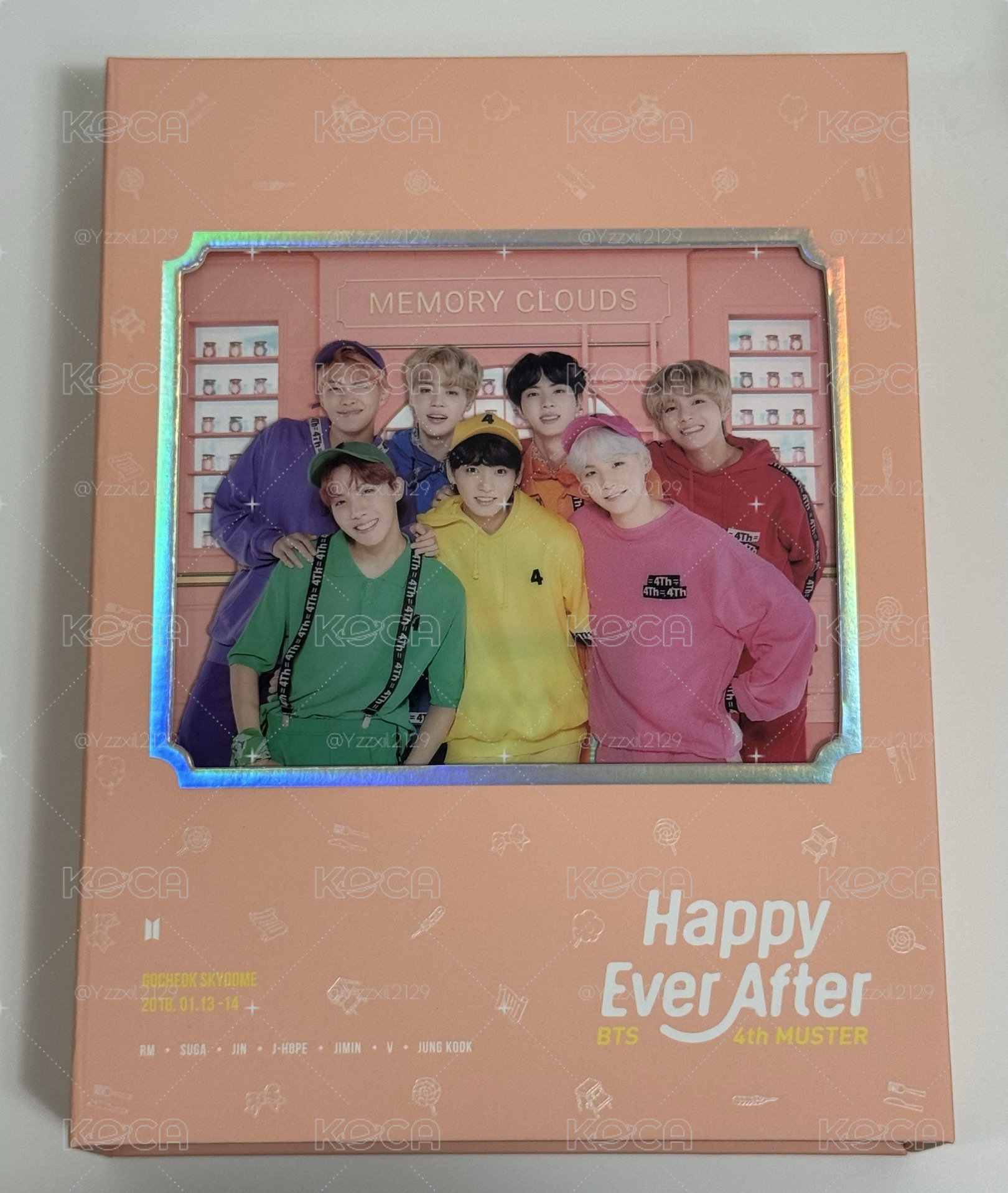 防彈韓四期 DVD（無小卡）