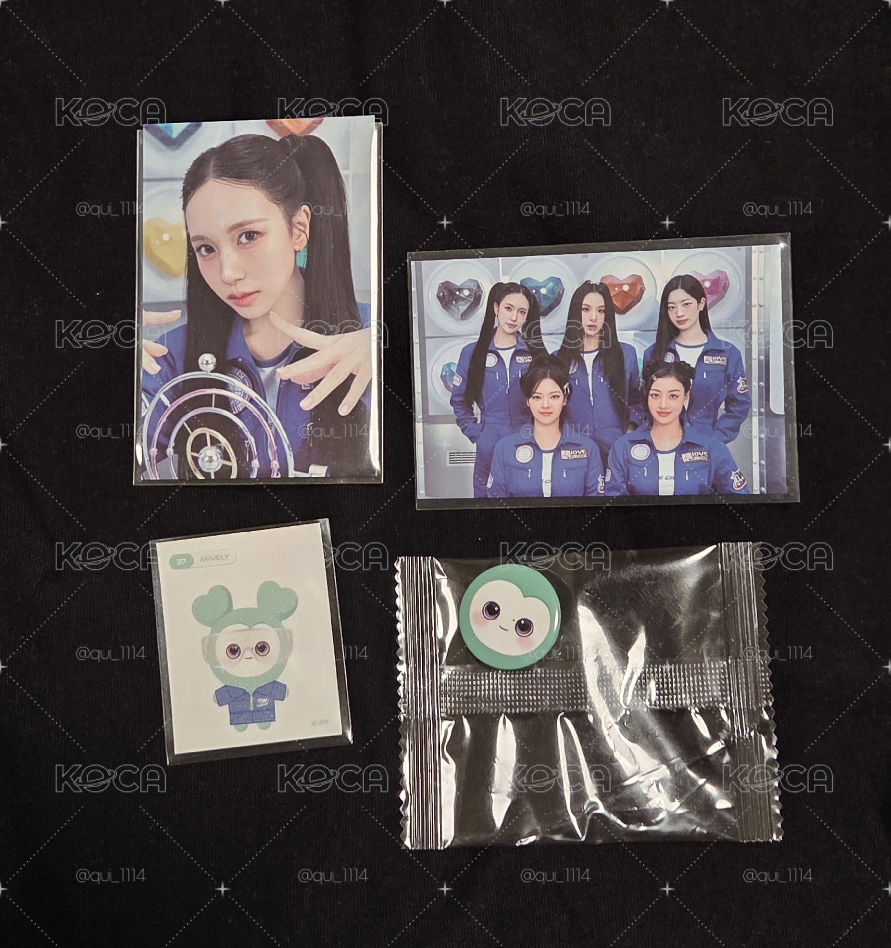 25FM💚Mively入場徽章+貼紙+兩張卡🐧