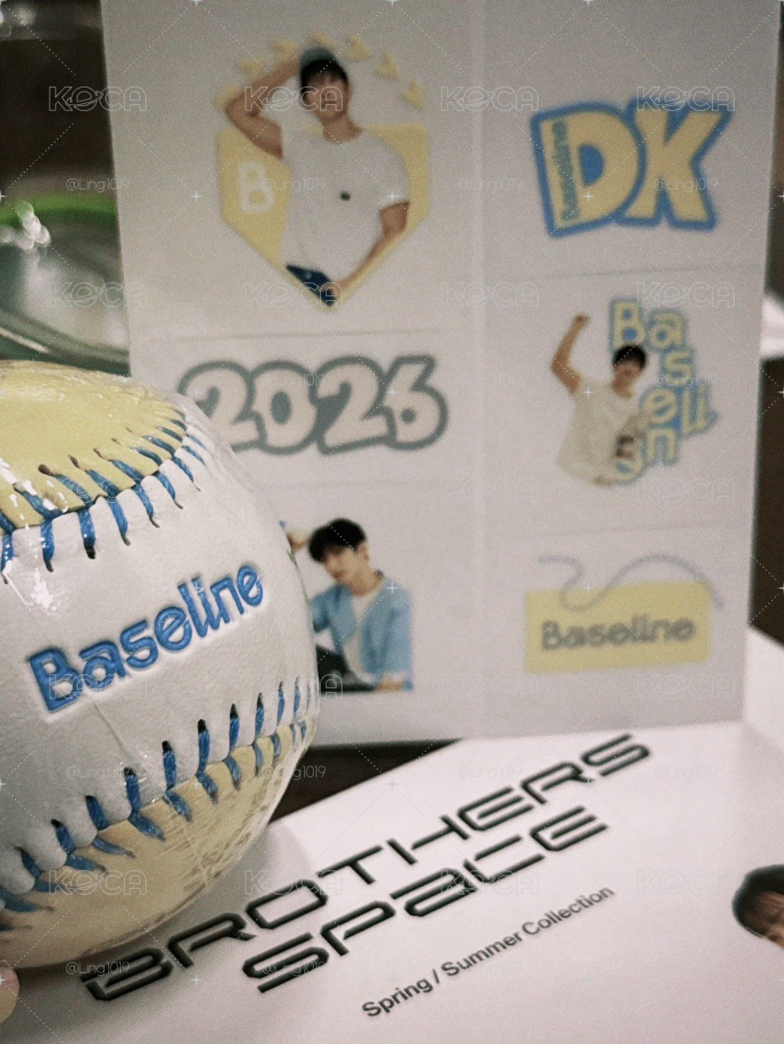 Baseline滿額禮紀念球+貼紙