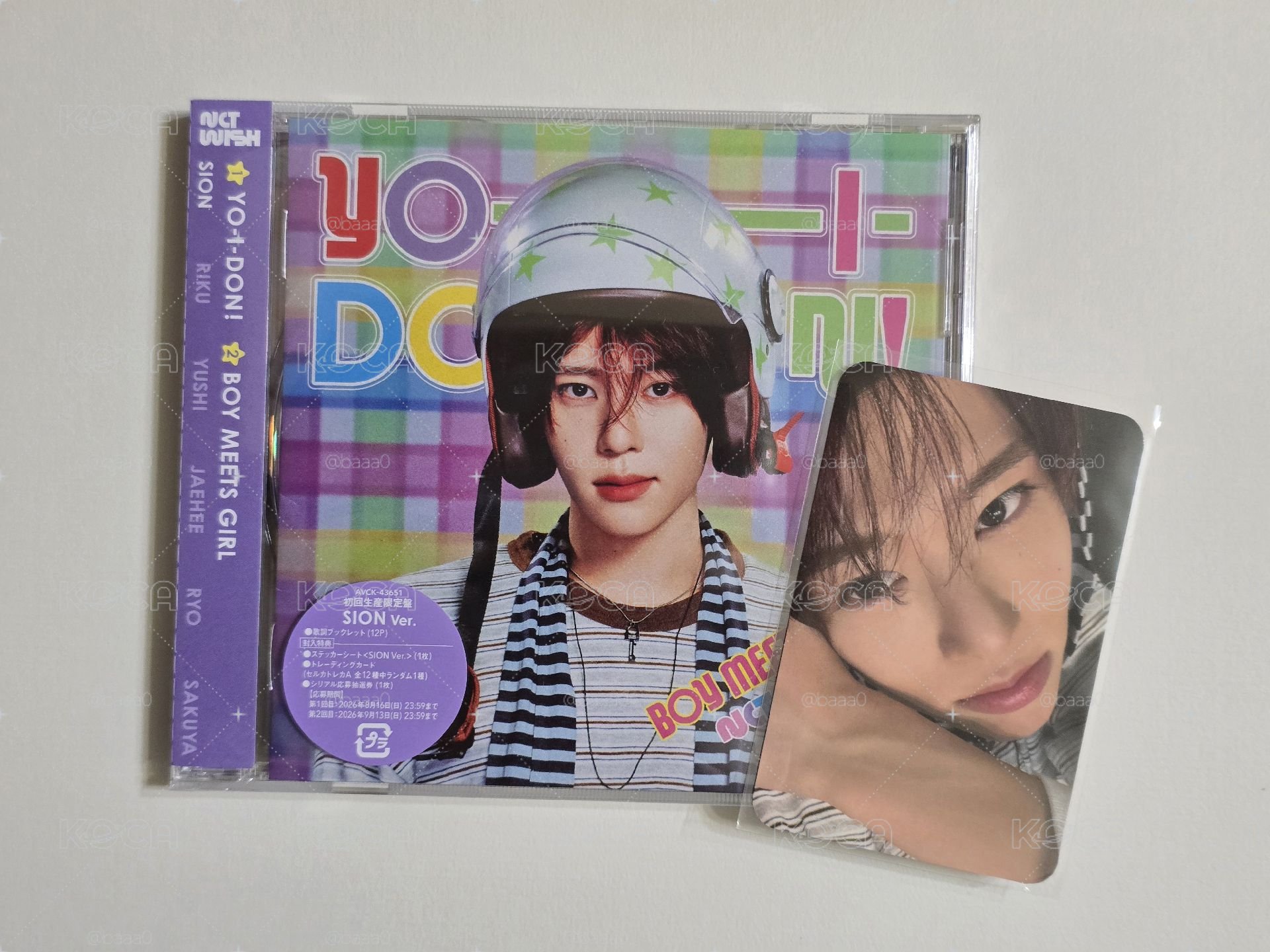YO-I-DON! / BOY MEETS GIRL 日專