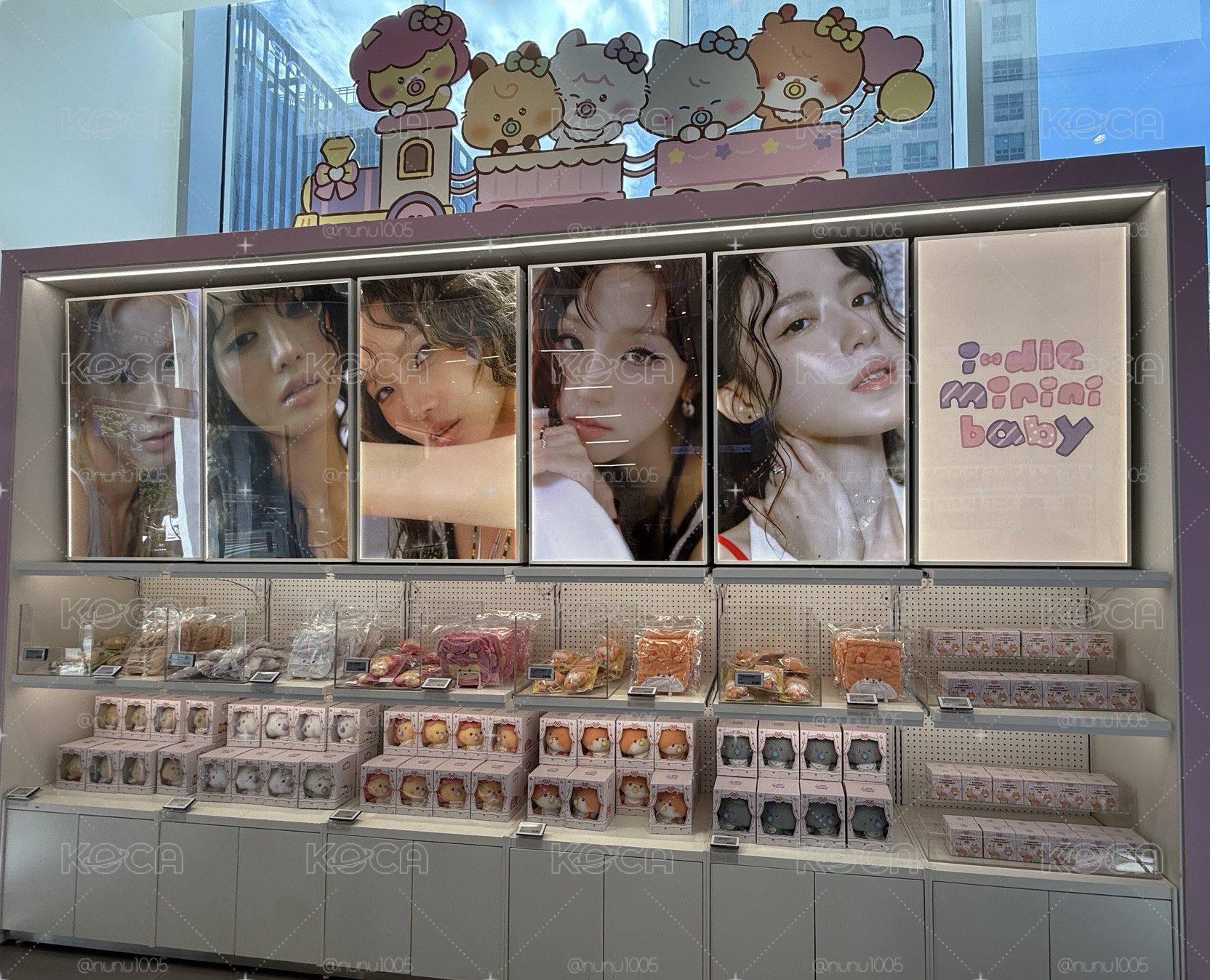 I dle minini baby 快閃店（吊飾娃）