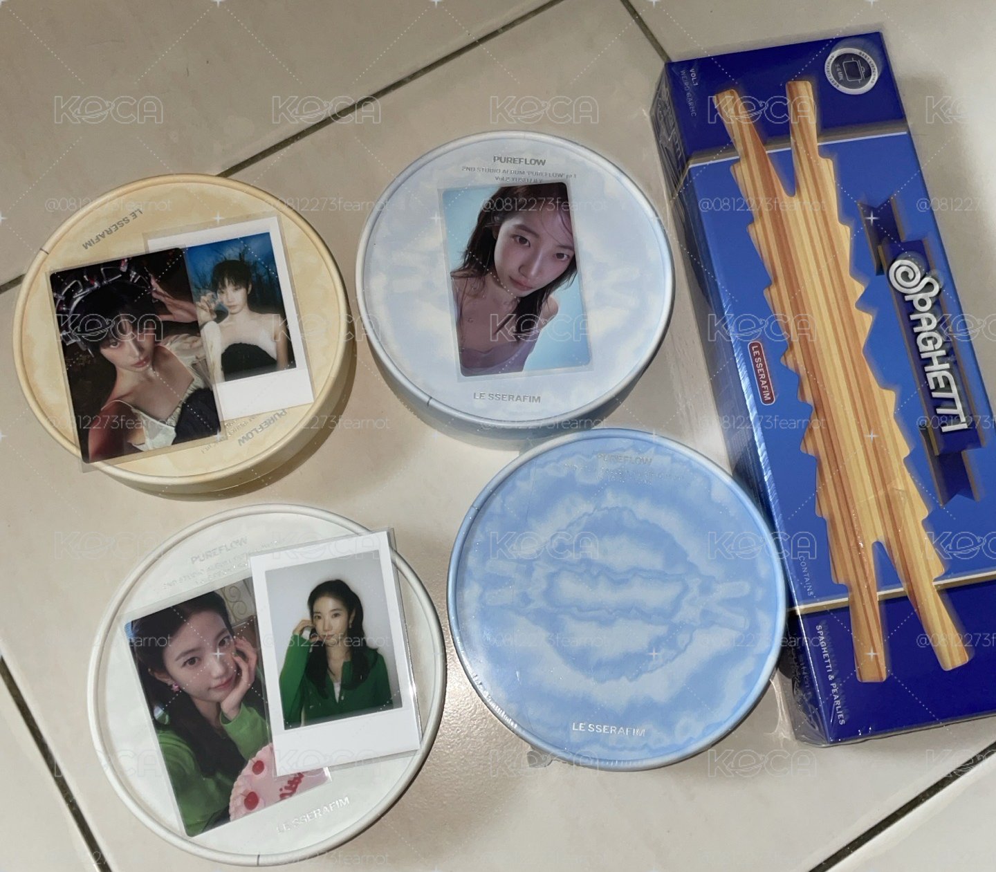 LE SSERAFIM💙 一葉生日特輯 全專set贈隨機卡拍立得