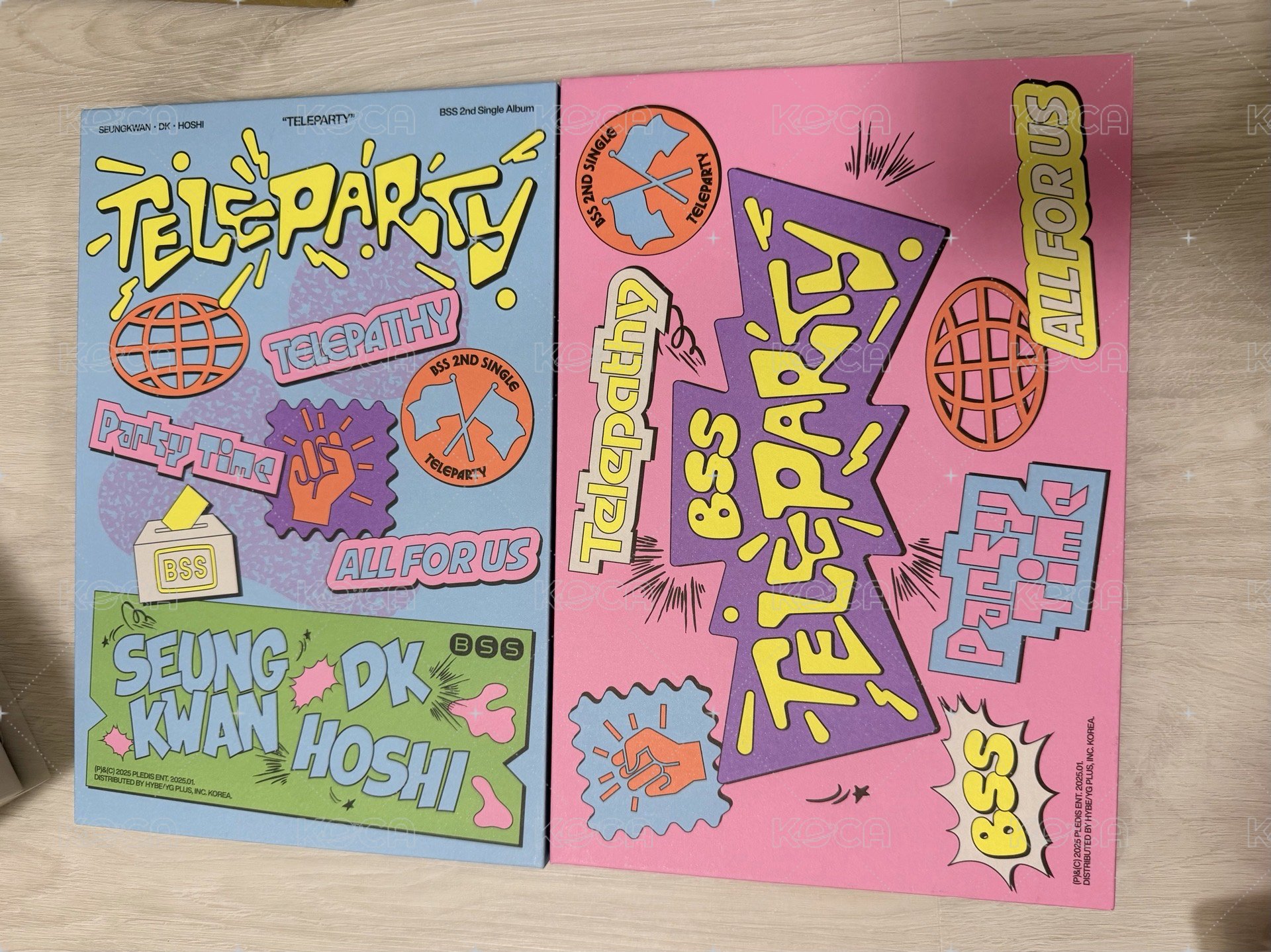 BSS TELEPARTY 一套不拆 不含徽章