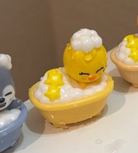 菲常愛洗澡