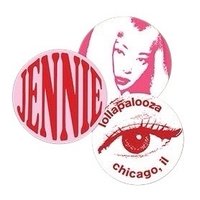 Jennie特別舞台 Lollapalooza 徽章 套組