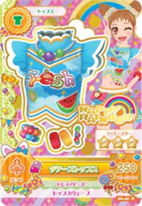初代 上衣 俏皮 Happy Rainbow 三星
