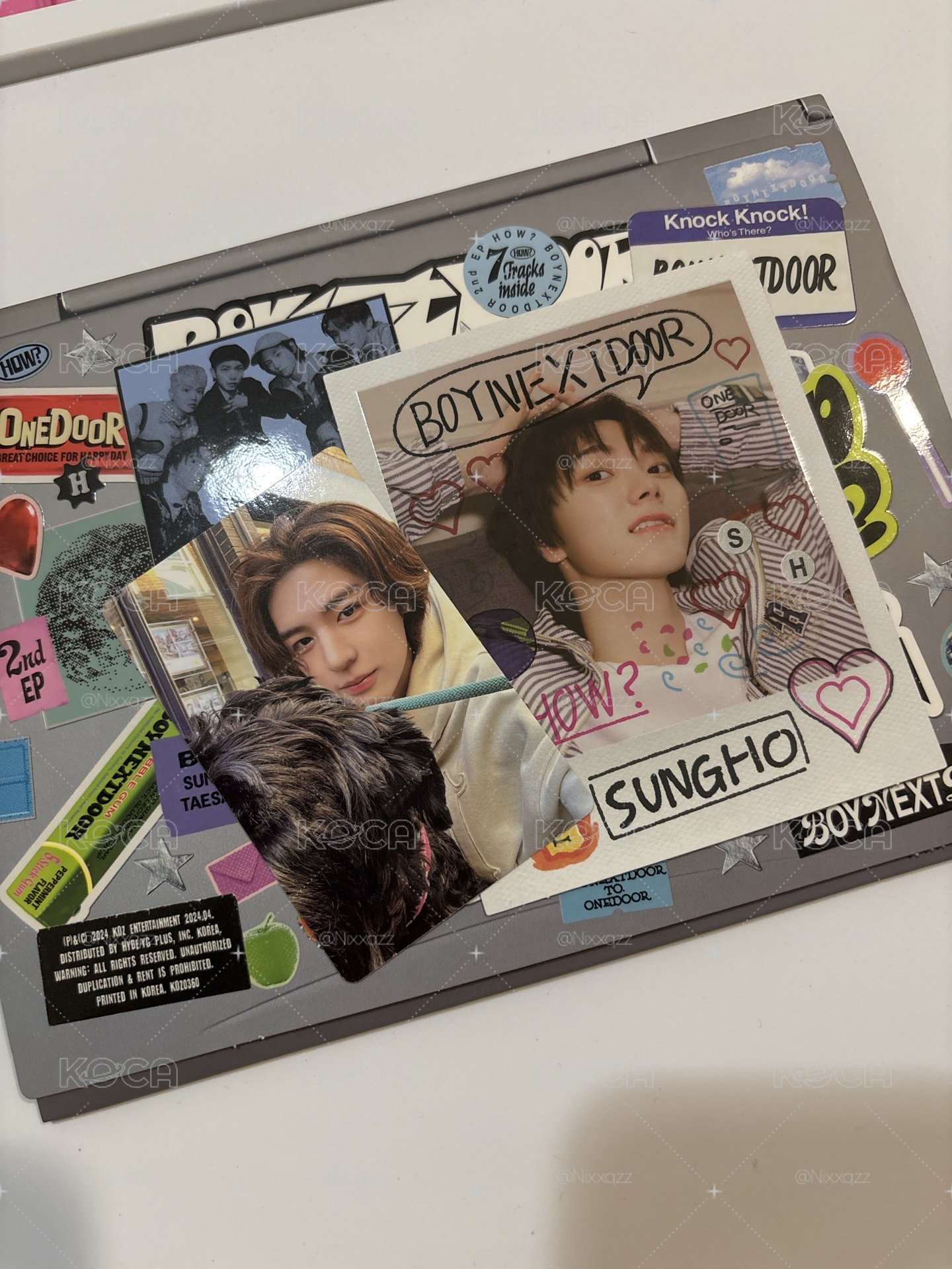 HOW? 專輯 Sticker ver. 全專