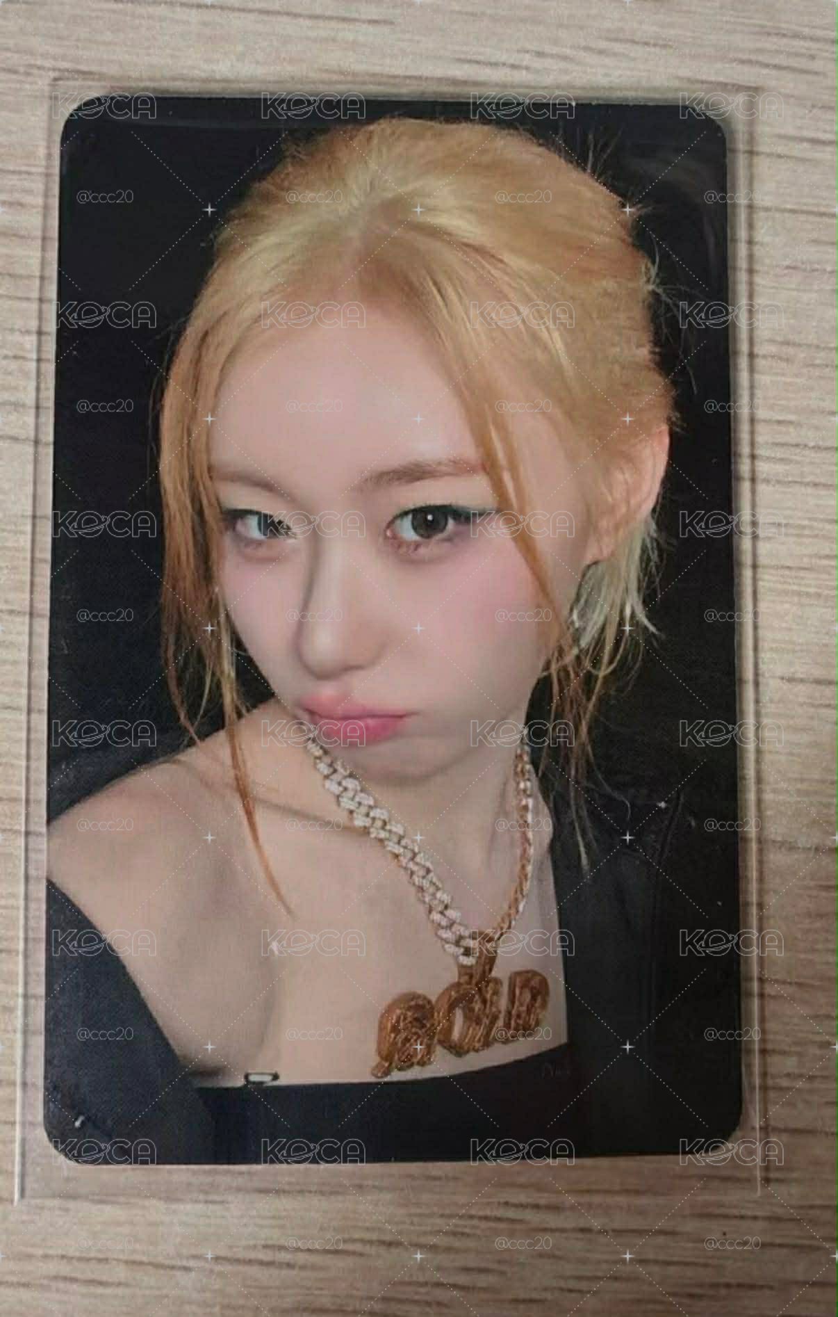 [代開賣場🐹］李彩領金髮星河中文卡背
