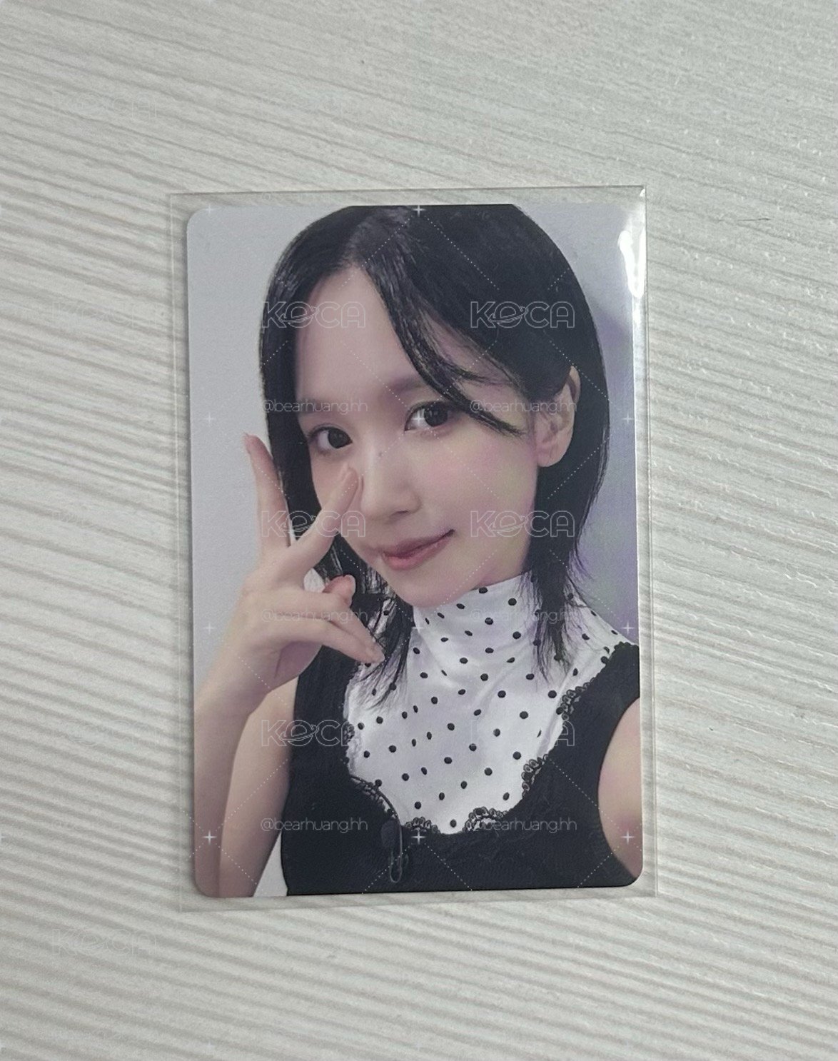 Twice yzy簽售卡