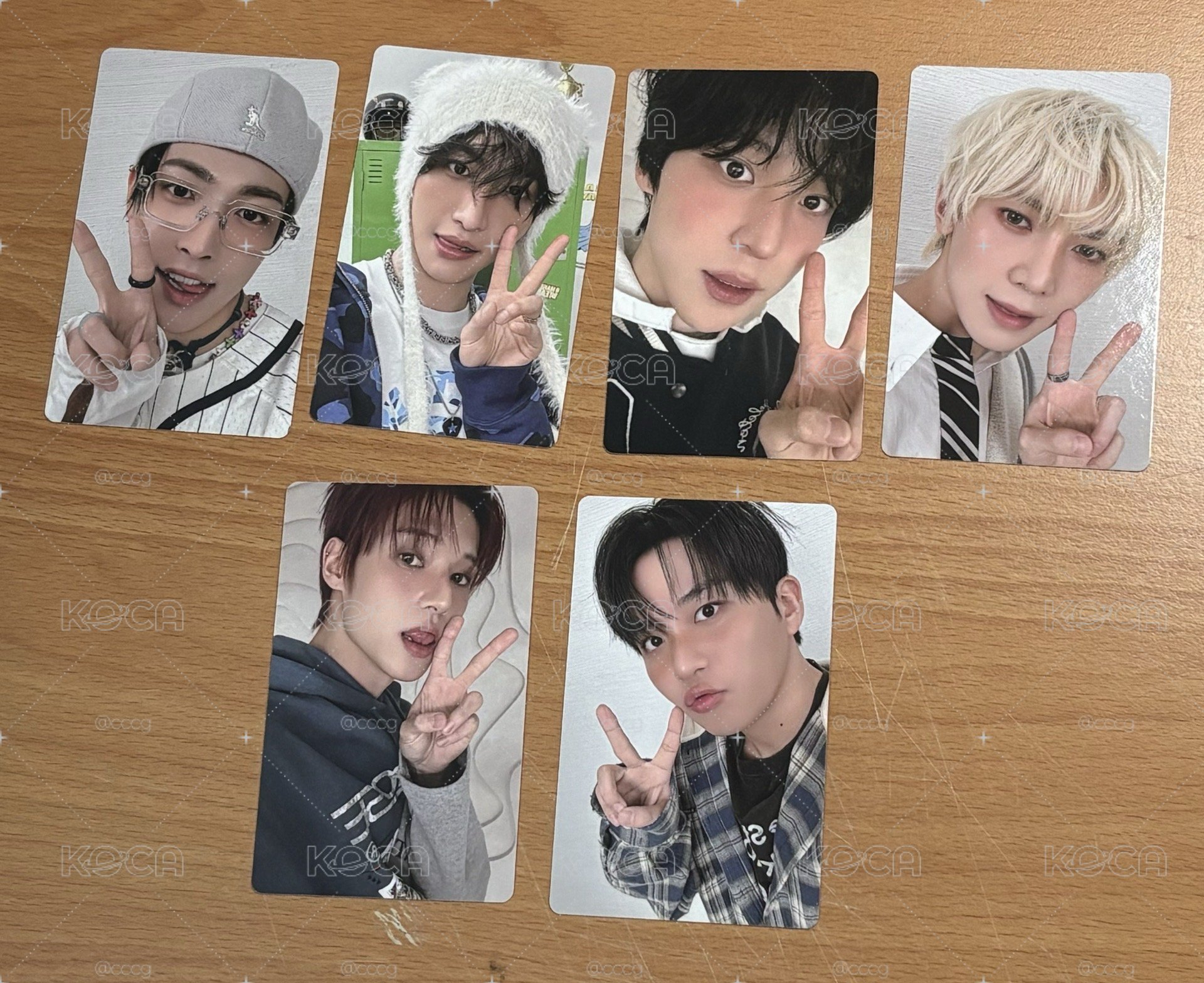 ateez 會員禮小卡
