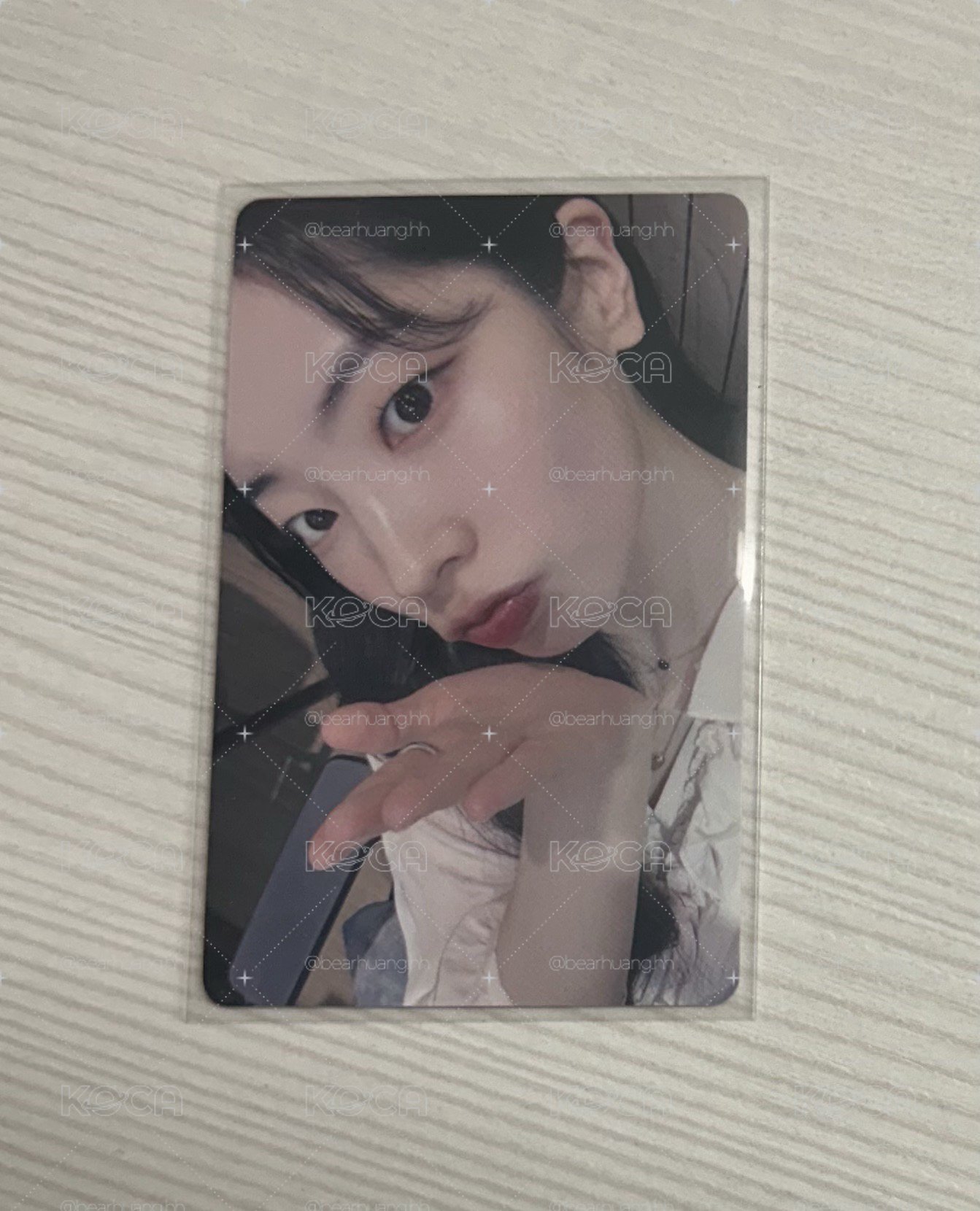 Twice yzy2.0合影卡