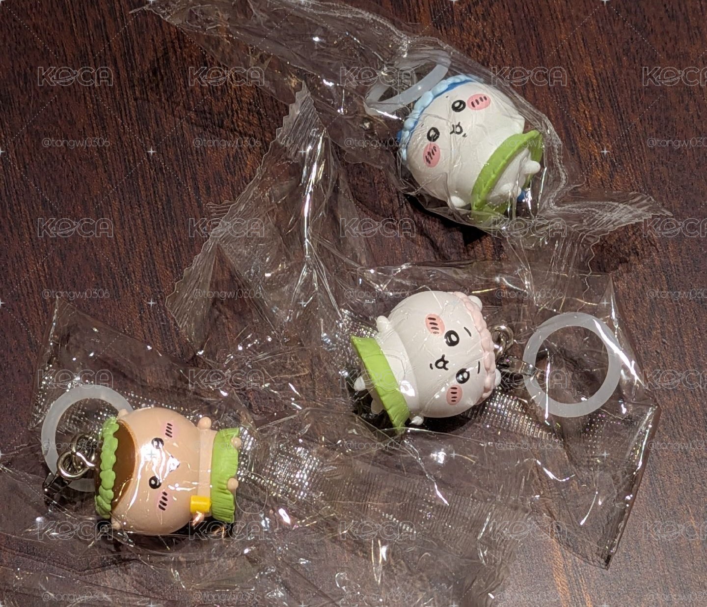 第一週電影特典，三隻一起