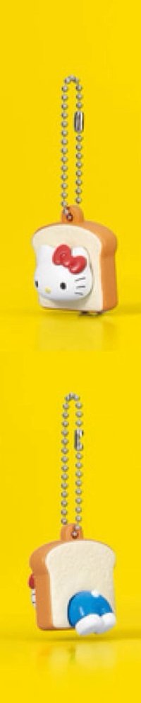 吊飾 Hello kitty 吐司造型扭蛋