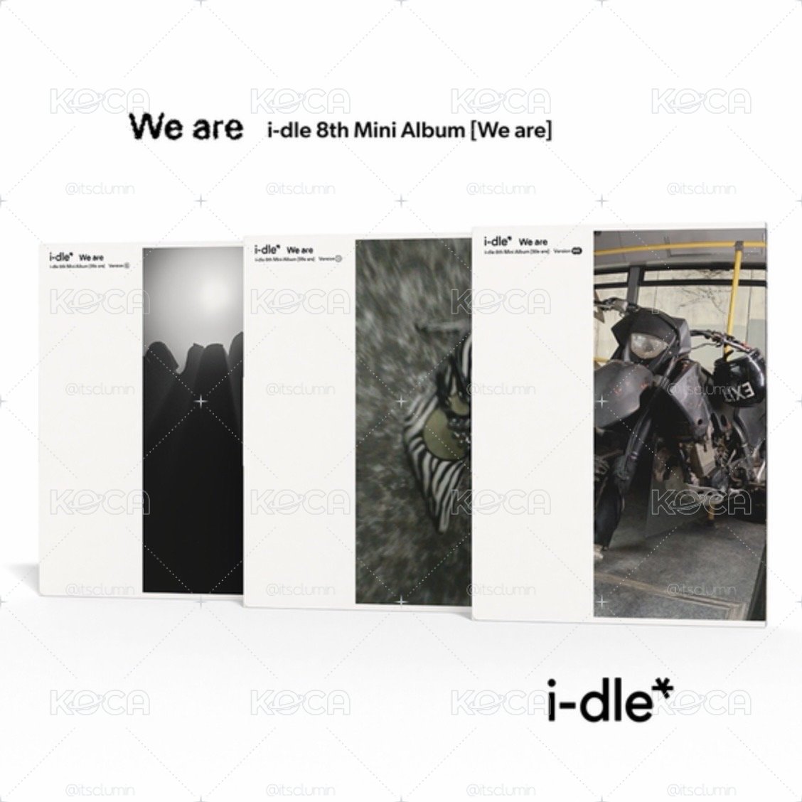 i-dle 迷八 一套3本 全新未拆